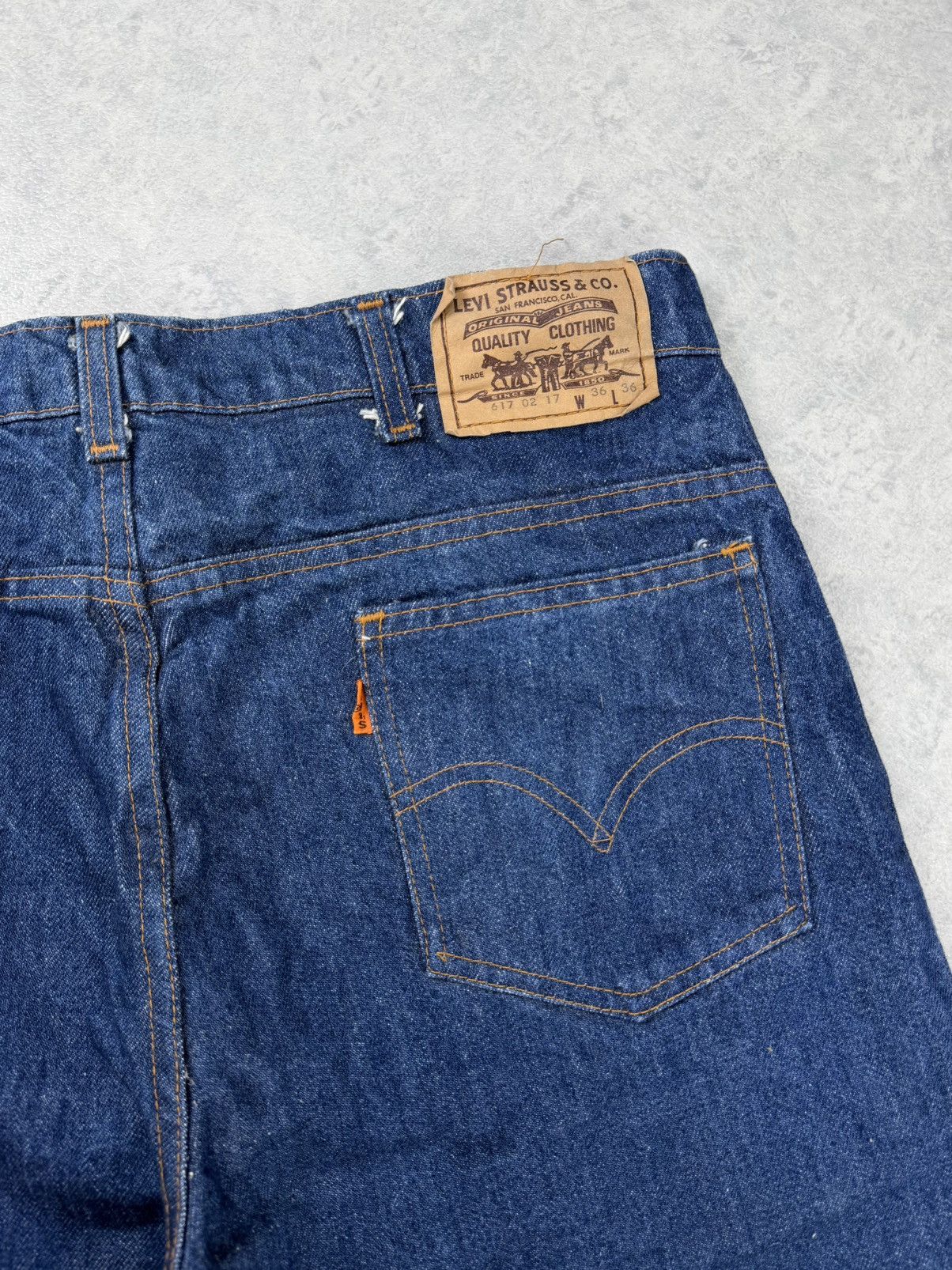 Levi's Vintage Clothing Vintage Levis 617 Bootcut Jeans W36 L36 Made In France Size US 36 / EU 52 - 10 Thumbnail