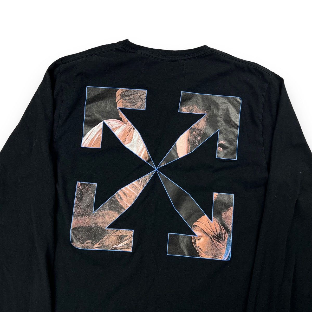 Off-White Off-White Caravaggio Arrows Black Long Sleeve T Shirt Size US L / EU 52-54 / 3 - 1 Thumbnail