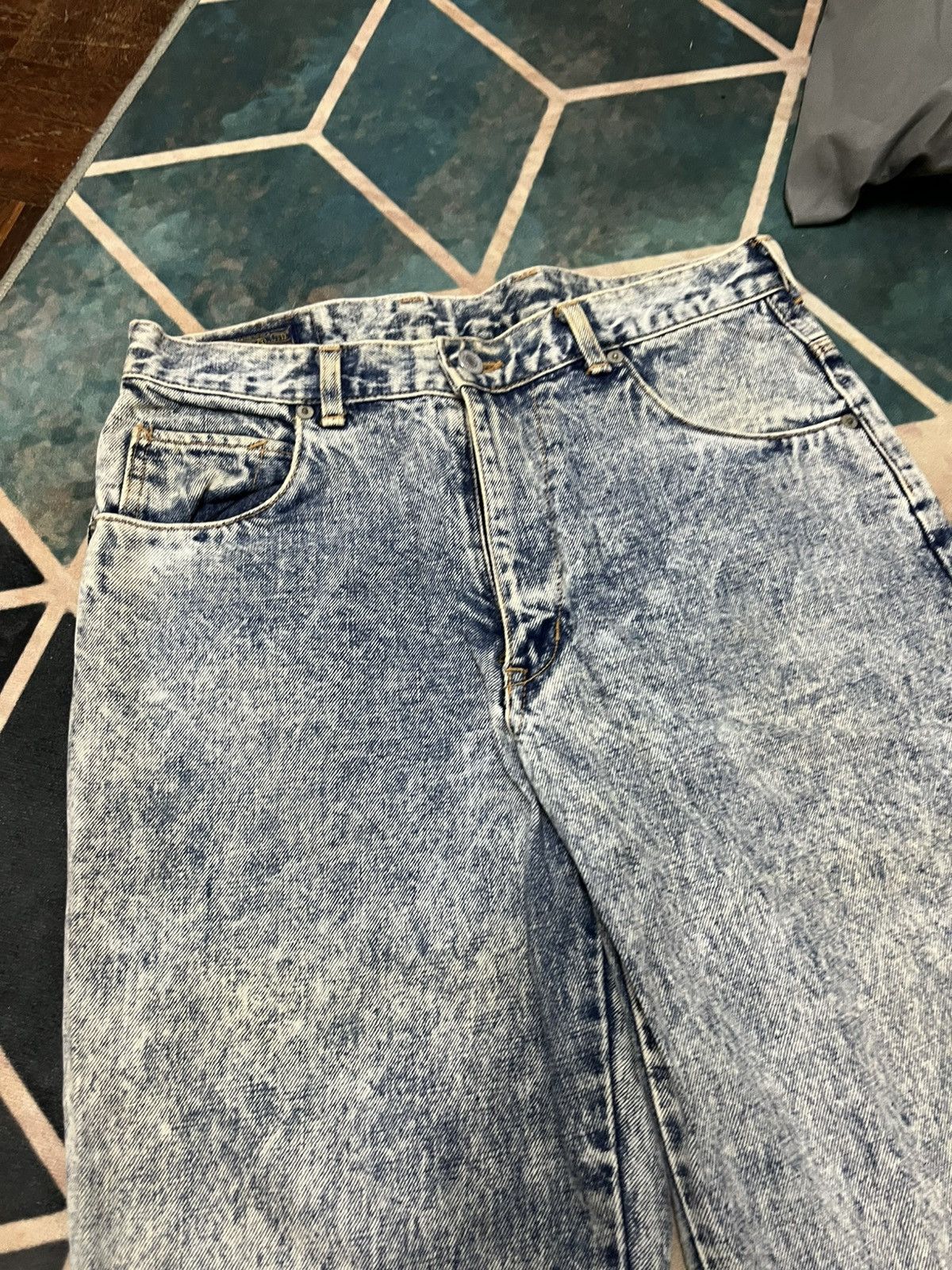 Japanese Brand 💥PURE VINTAGE Edwin Tokyo 80s Cut Jeans Size US 31 - 6 Thumbnail