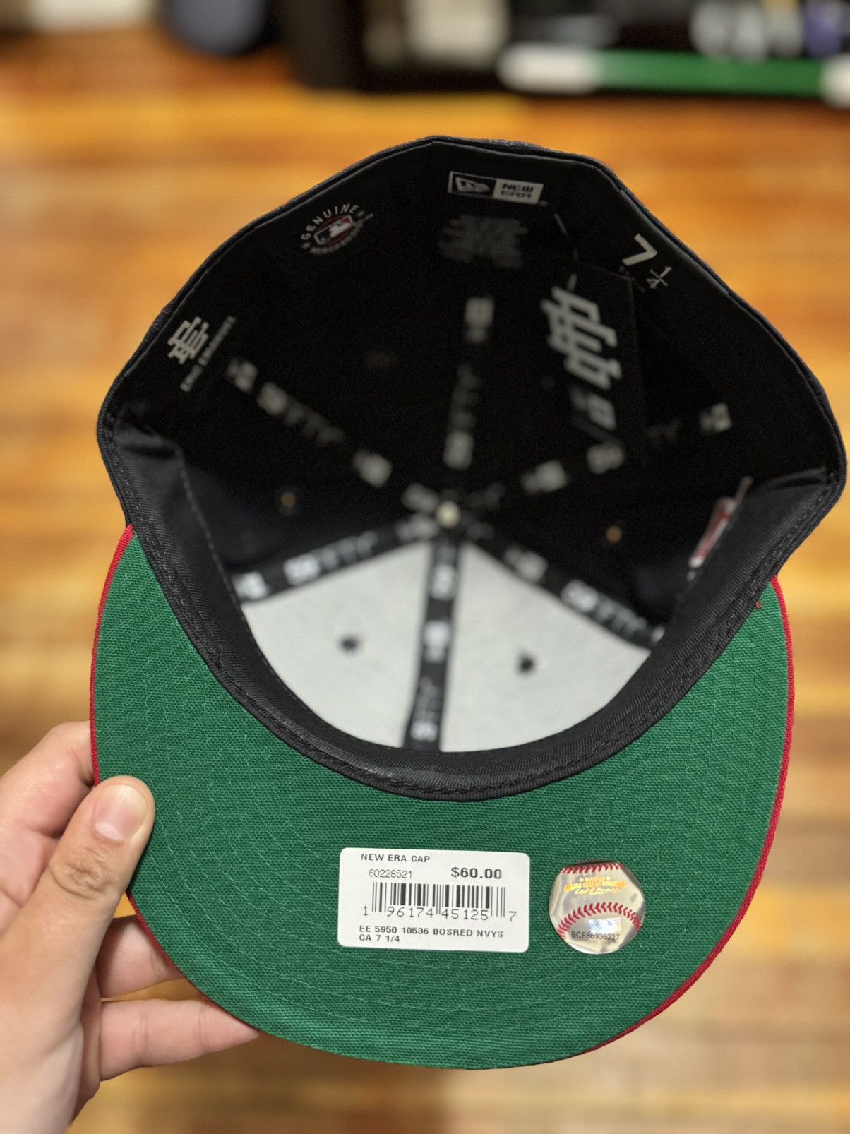 Eric Emanuel × MLB Eric Emmanuel X Boston Red Sox fitted hat Size ONE SIZE - 4 Thumbnail