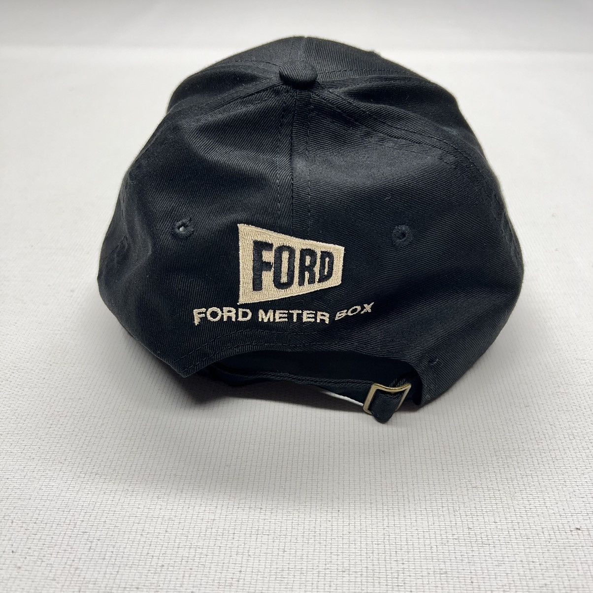Other Core & Main Hat Black Strapback Ford Meter Box Embroidered Size ONE SIZE - 4 Thumbnail