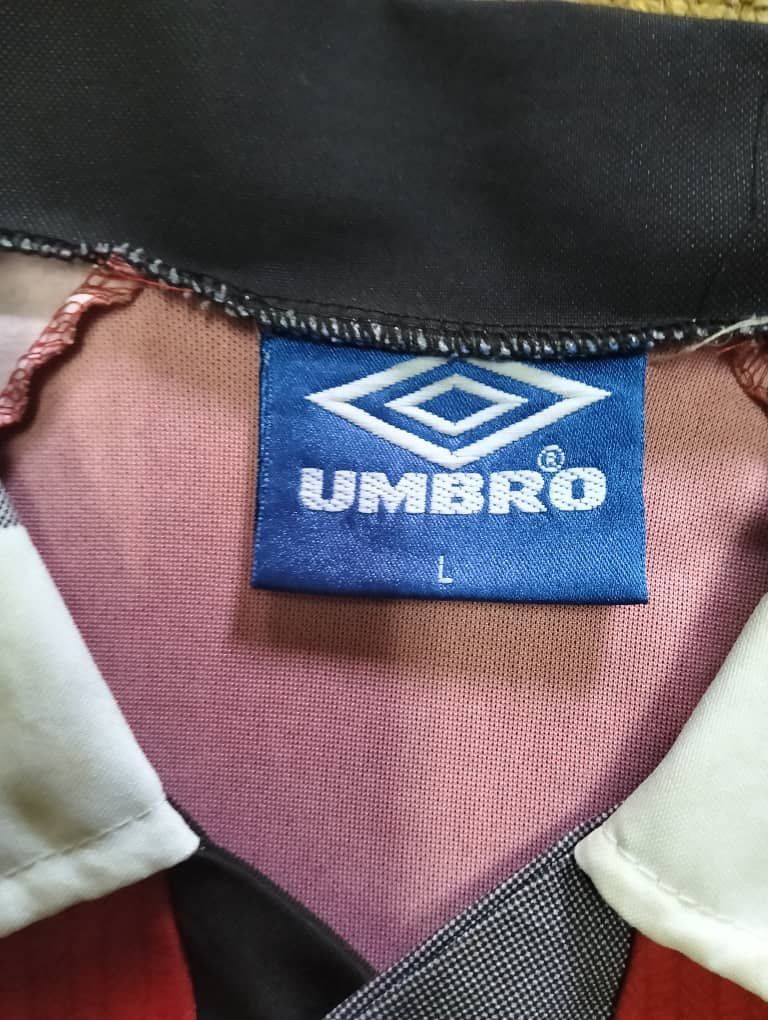 Japanese Brand × Umbro × Vintage Vintage 90s Manchester United ‘Umbro Sharp’ Jersey Size US L / EU 52-54 / 3 - 4 Thumbnail