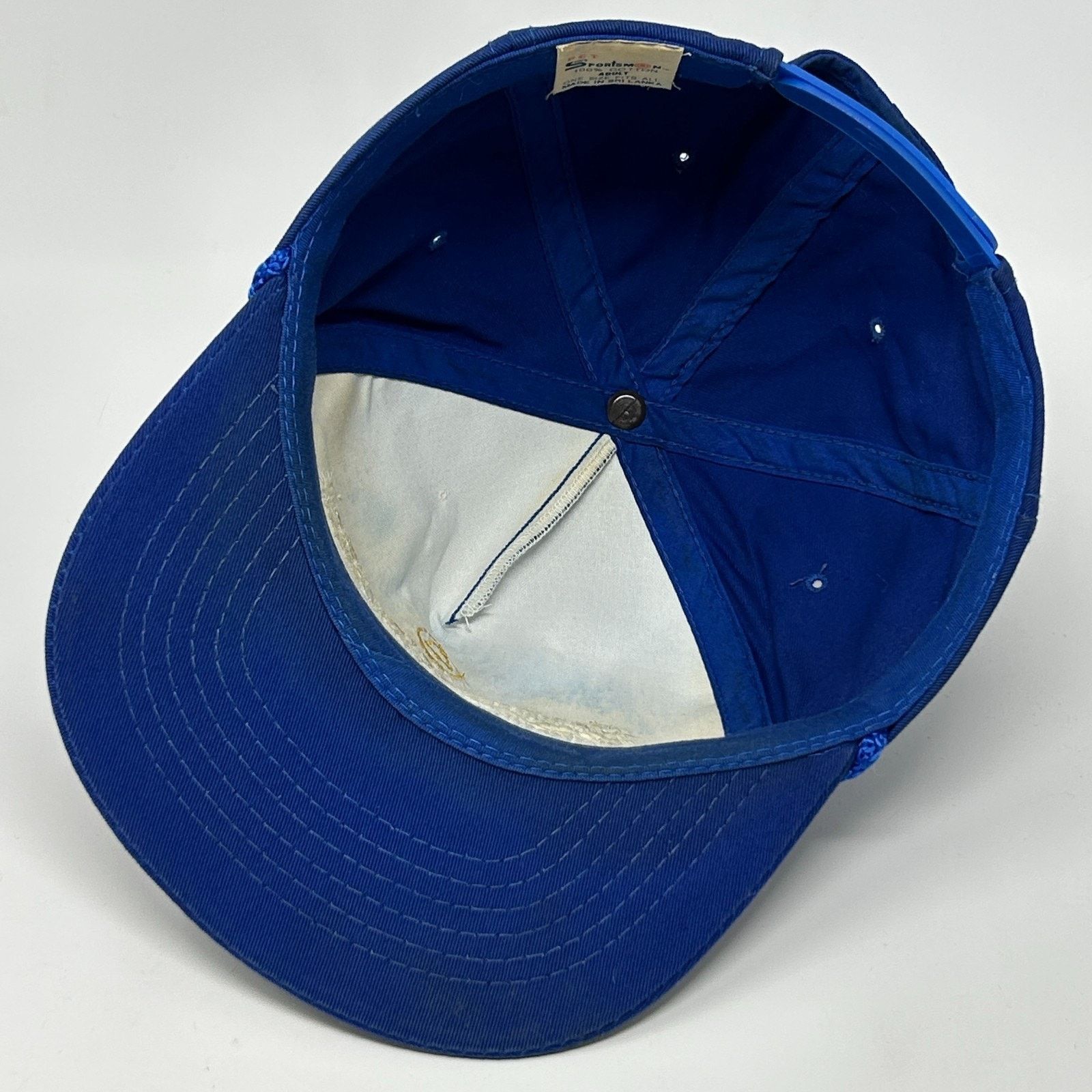 Vintage Vintage 80s Southwestern Bell Hat Baseball Cap Blue Size ONE SIZE - 4 Thumbnail