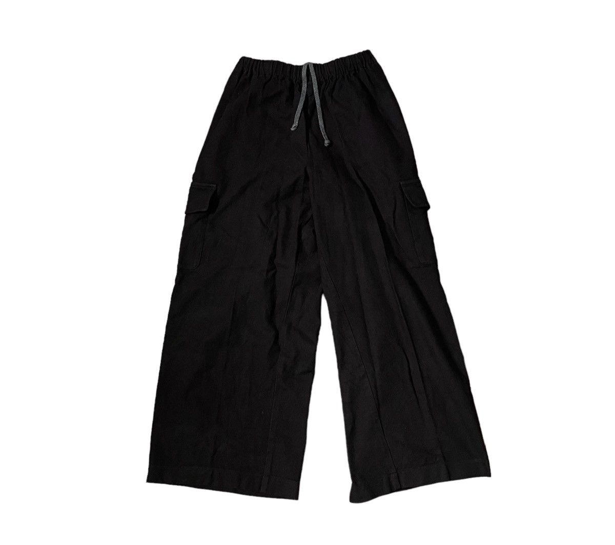 image of Comme Des Garcons x Comme Des Garcons Homme Plus Robe De Chambre Cdg Ad2002 Wideleg Cargo in Black,