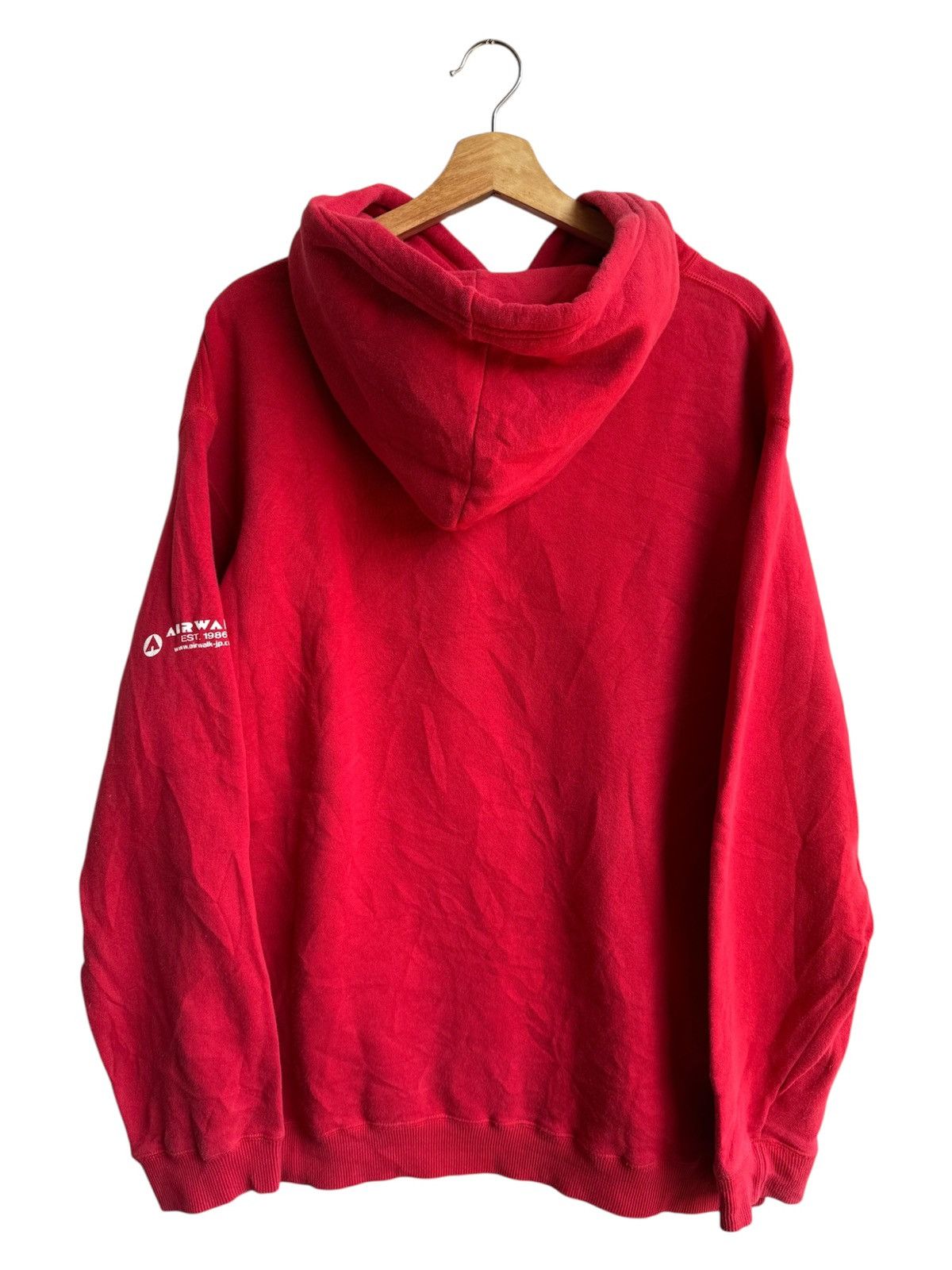 Airwalk Vintage AIRWALK red Hoodie Size US XL / EU 56 / 4 - 2 Thumbnail
