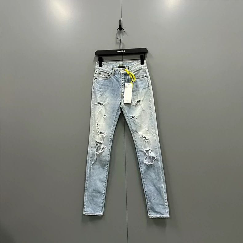 Yves Saint Laurent Saint Laruent size 25 Washed and destroyed jeans 2502-Nexta Size US 26 / EU 42 - 1 Thumbnail