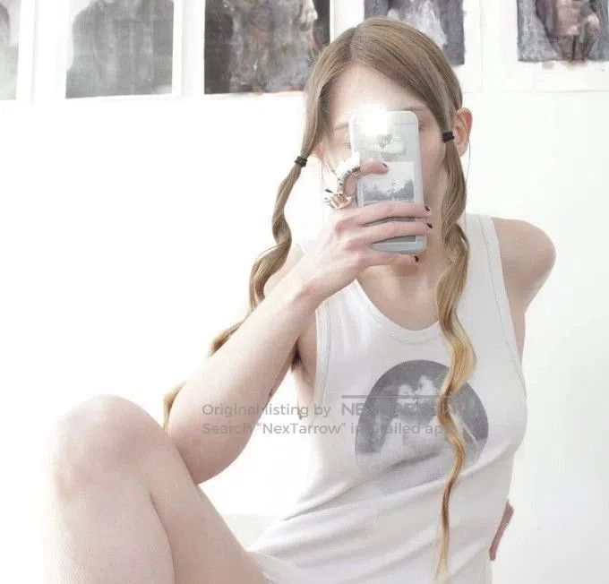 Ann Demeulemeester Ann Demeulemeester Signed "Kiss" Tank Top. Size US S / EU 44-46 / 1 - 7 Thumbnail