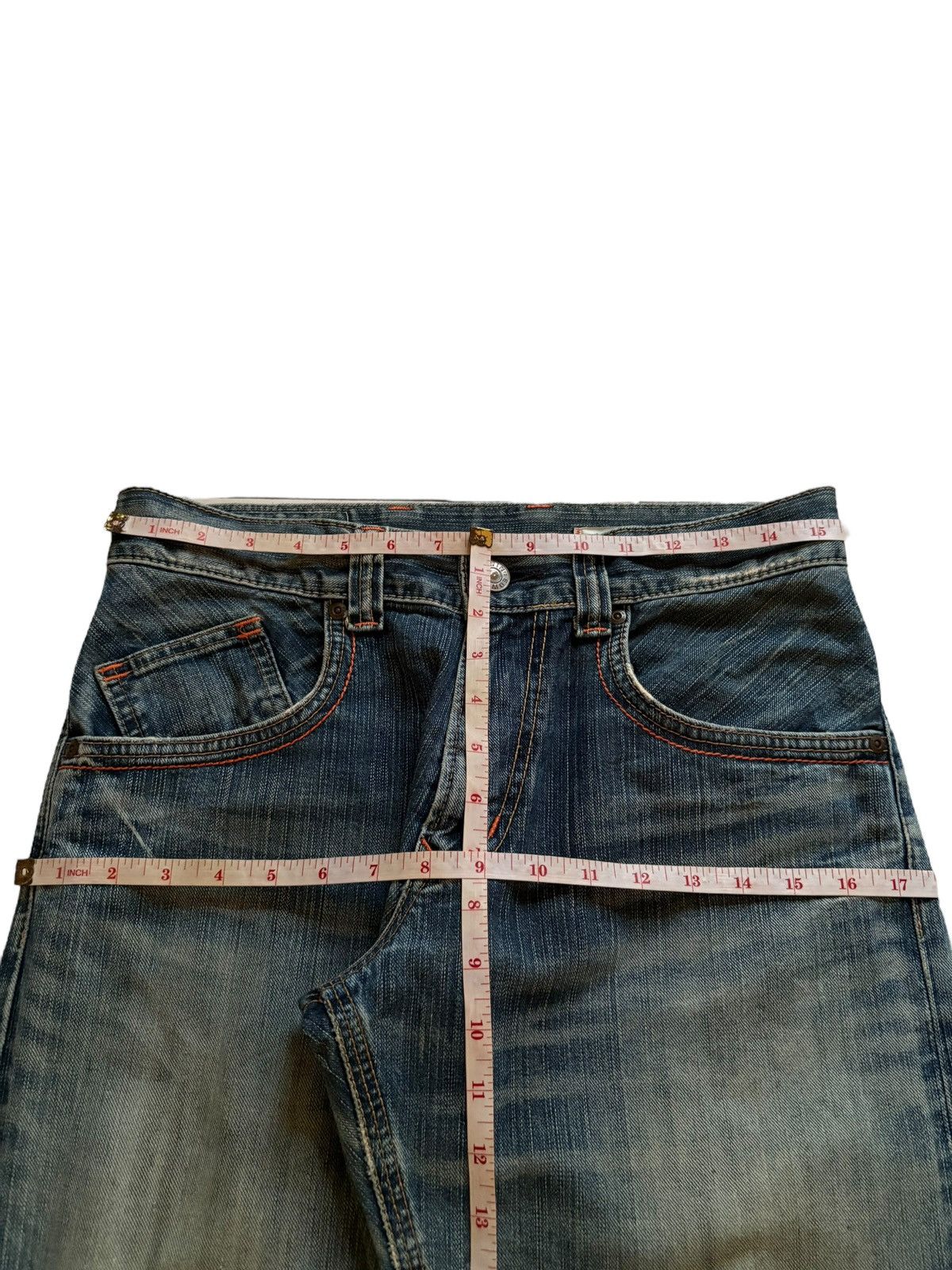 Edwin Exclusive Vintage Edwin XV Mud Wash Loose Baggy Jeans Size US 31 - 12 Thumbnail