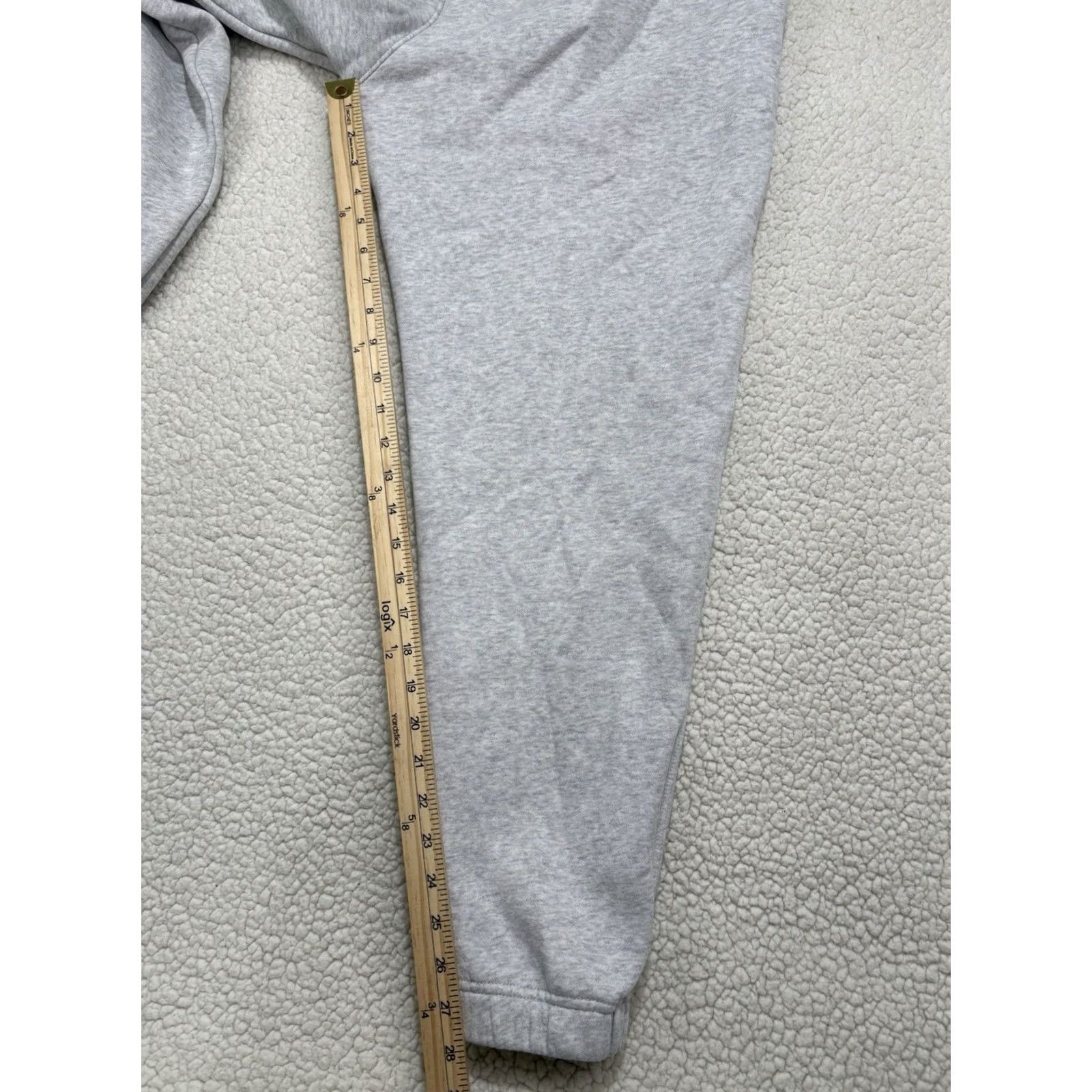 Vintage Mclaren Sweatpants Adult Medium Grey Fleece Tapered Jogger Size US 31 - 5 Thumbnail