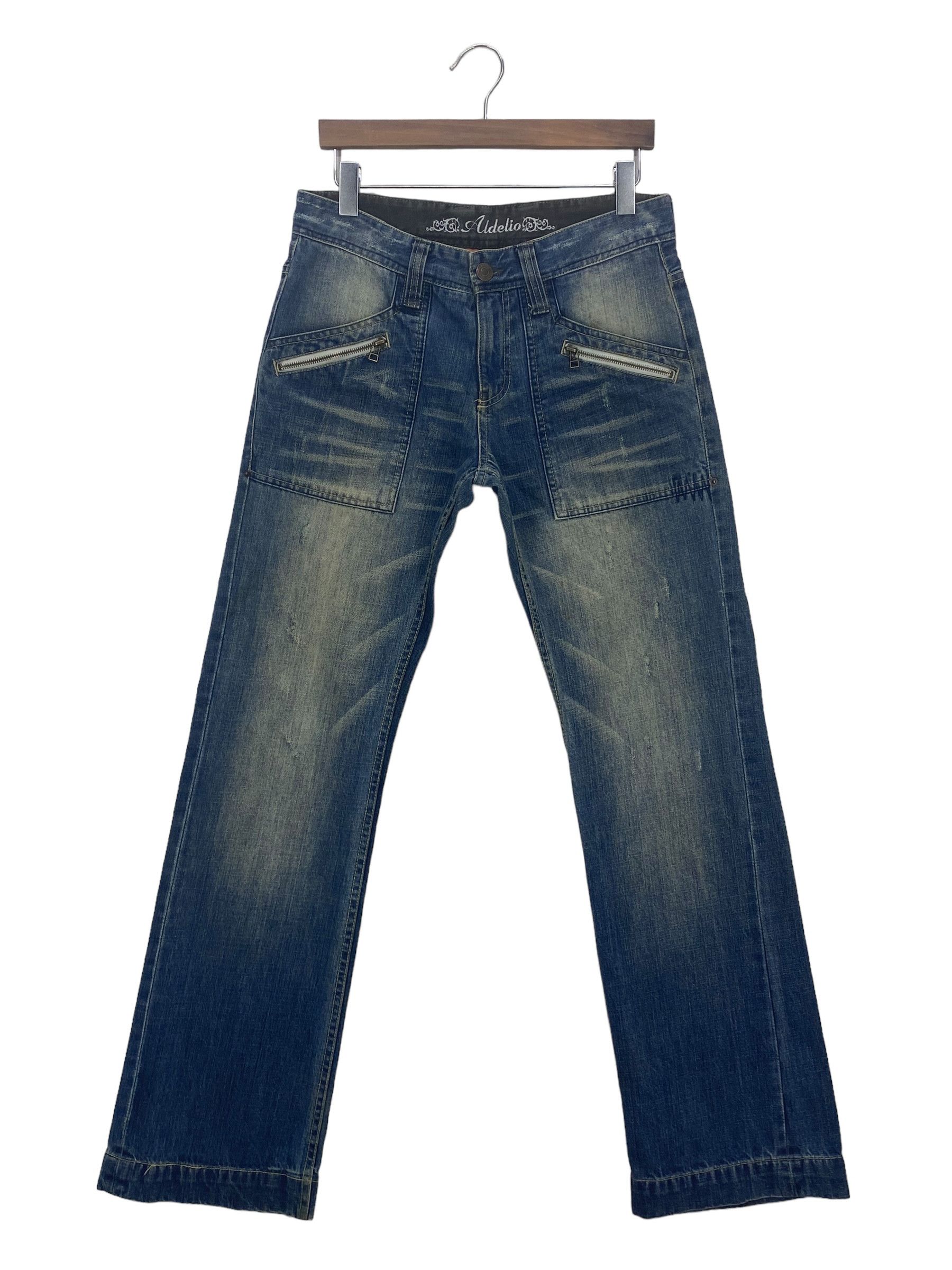 Japanese Brand Adelio Jeans Baker Pocket Japanese Brand Size US 31 - 1 Thumbnail