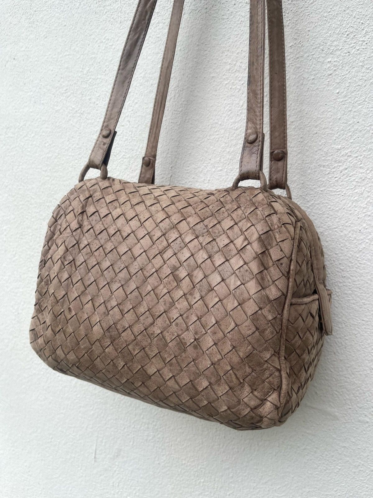 Bottega Veneta × Designer × Vintage Bottega Veneta Shoulder Box Bag Size ONE SIZE - 7 Thumbnail