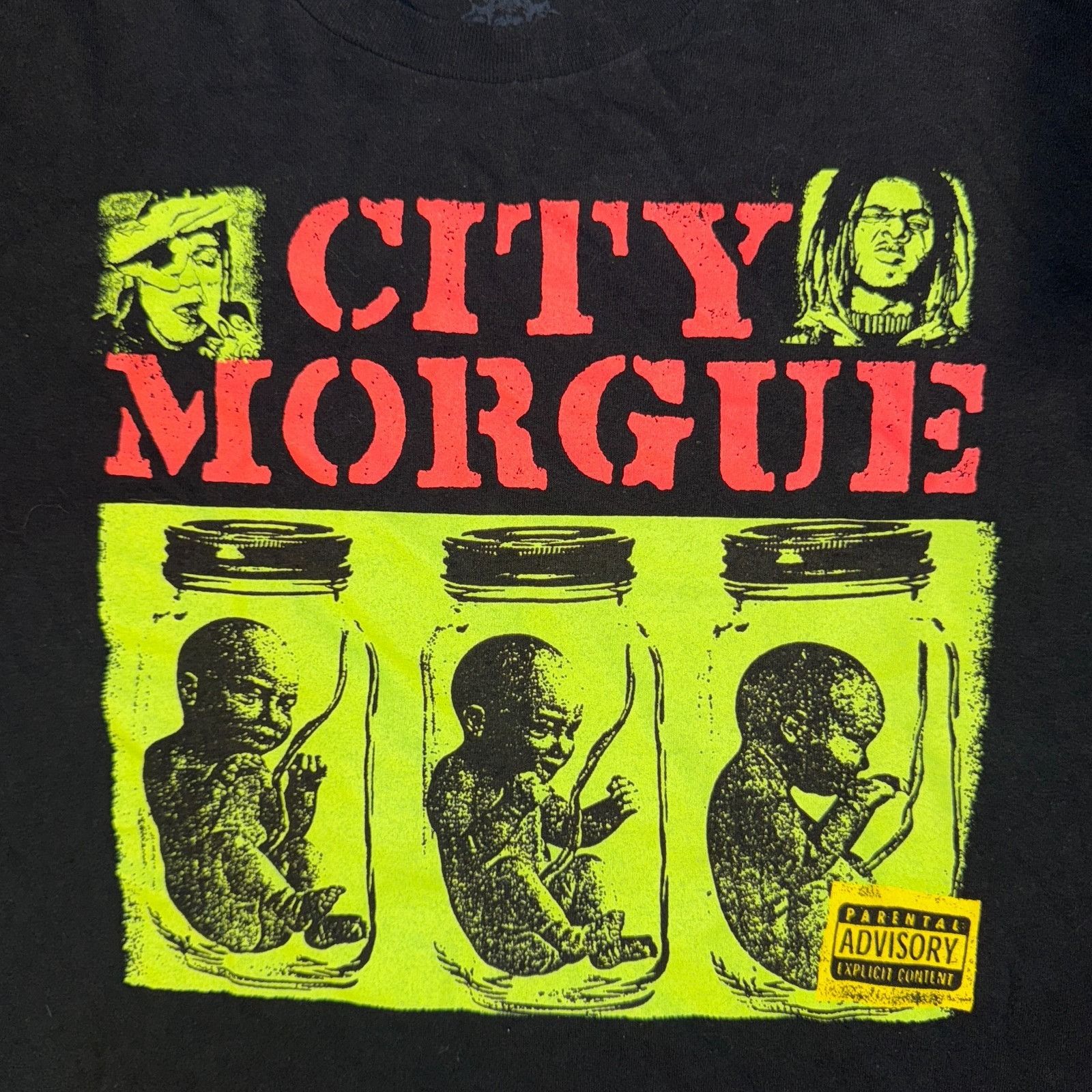 City Morgue City Morgue Bottom of The Barrel Album Tour TShirt XL Zillak Size US XL / EU 56 / 4 - 2 Thumbnail
