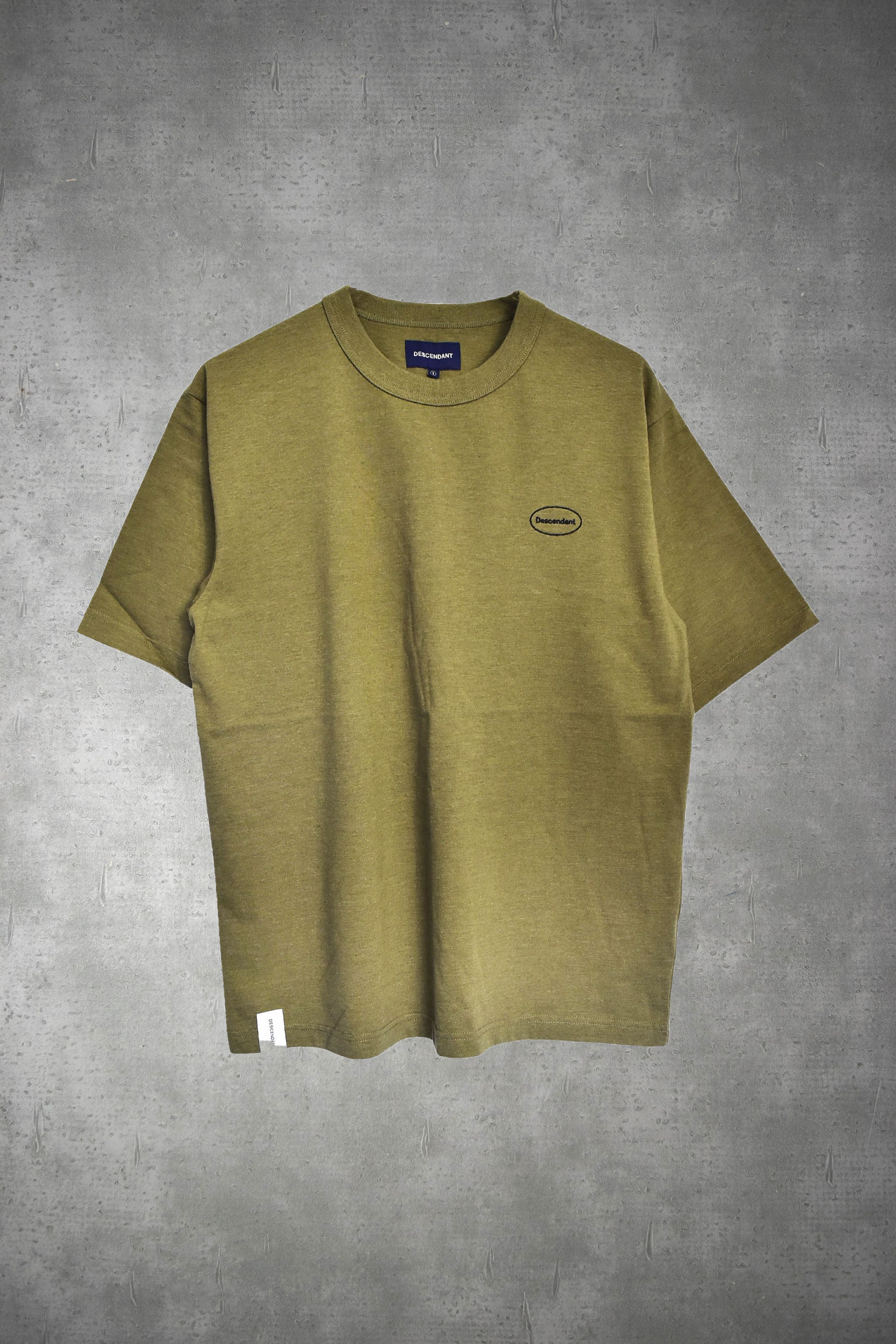 image of Descendant/small Logo T-Shirt/14785 - 0716 58.5 in Khaki, Men's (Size Medium)