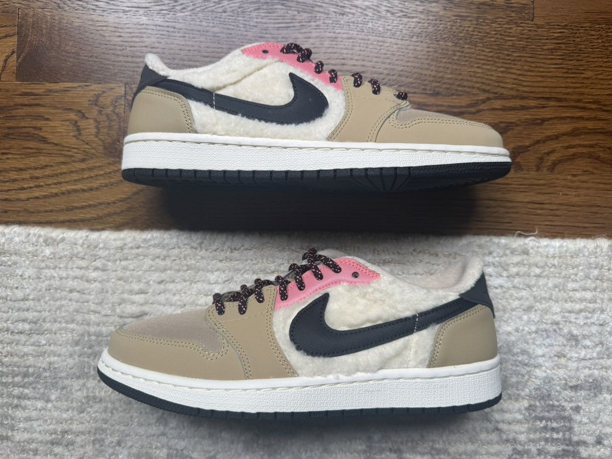 Jordan Brand Women’s 6.5W Jordan 1 Low Utility Pack Fleece OG Parachute Size US 6.5 / IT 36.5 - 3 Thumbnail