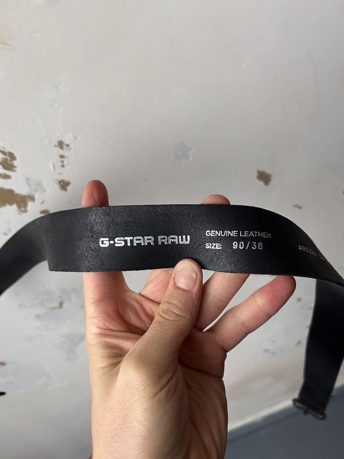 G-Star G STAR LEATHER BELT VINTAGE Size ONE SIZE - 7 Thumbnail