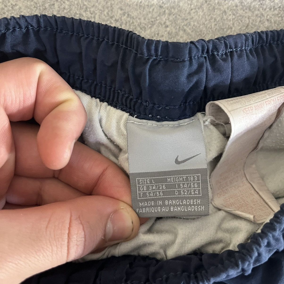 Nike 00s Vintage Nike Pants Nylon Rare Swoosh Drill Size US 34 / EU 50 - 8 Thumbnail