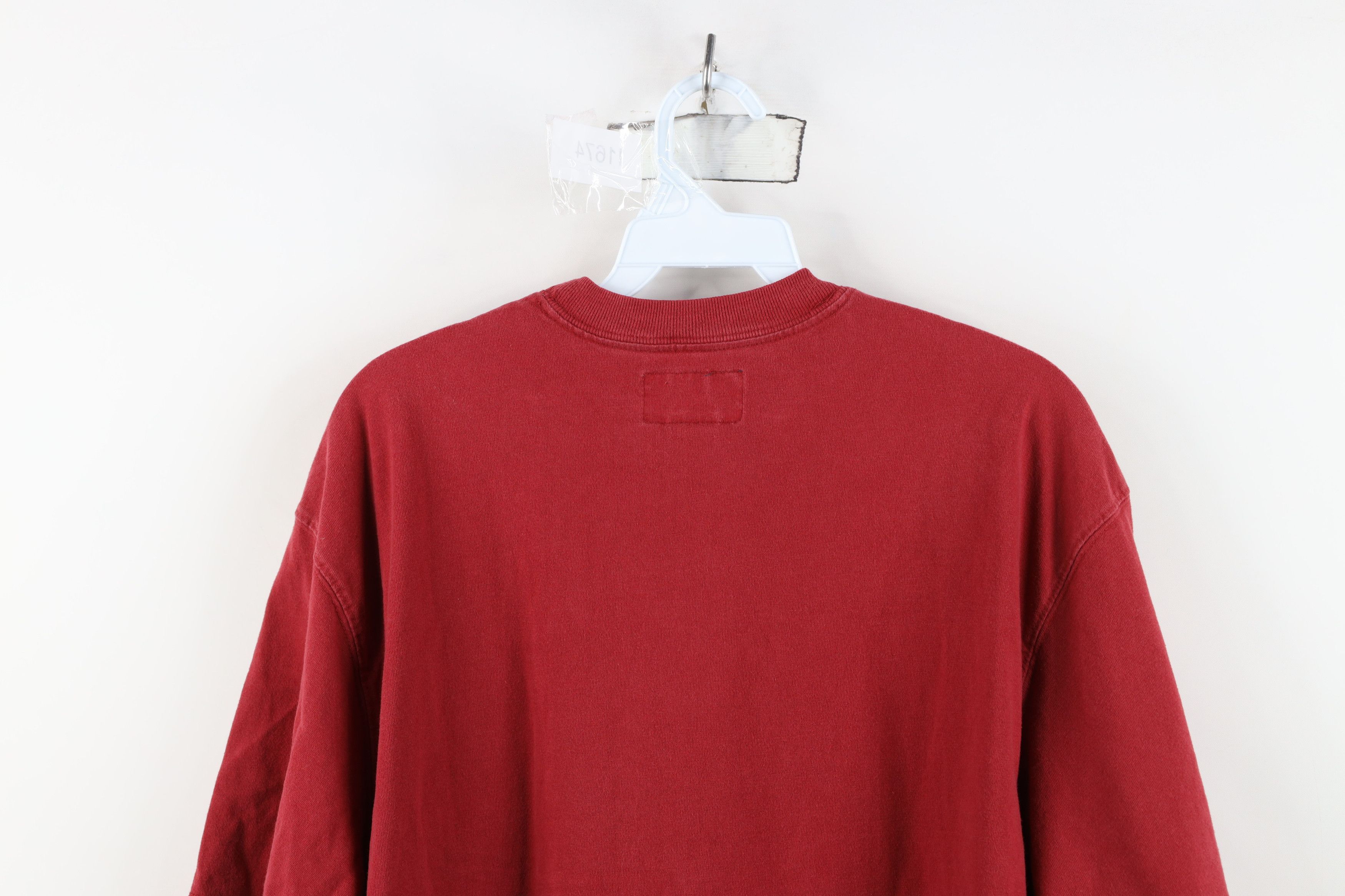 Abercrombie & Fitch Vintage 90s Y2K Abercrombie & Fitch Lacrosse T-Shirt Red Size US L / EU 52-54 / 3 - 12 Thumbnail