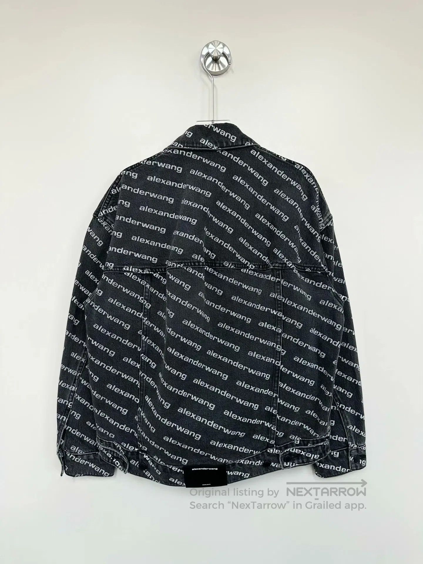 Alexander Wang Alexander Wang Black Bullet Print Denim Jacket| Size US XS / EU 42 / 0 - 2 Thumbnail