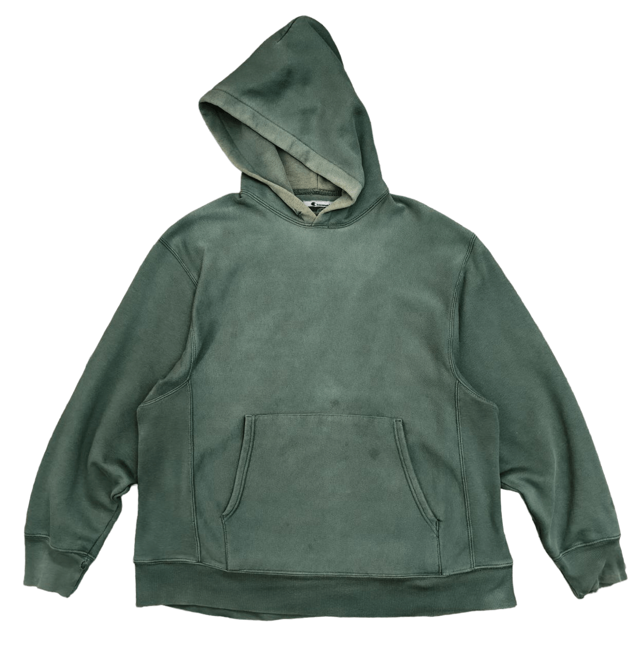 image of Champion Faded Hoodie in Faded Green, Men's (Size Medium)