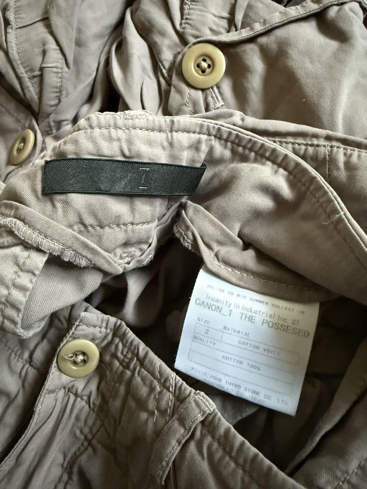 Julius SS09 Julius 7 canon_1 the possesed Cargo bondage pants Size US 32 / EU 48 - 8 Thumbnail