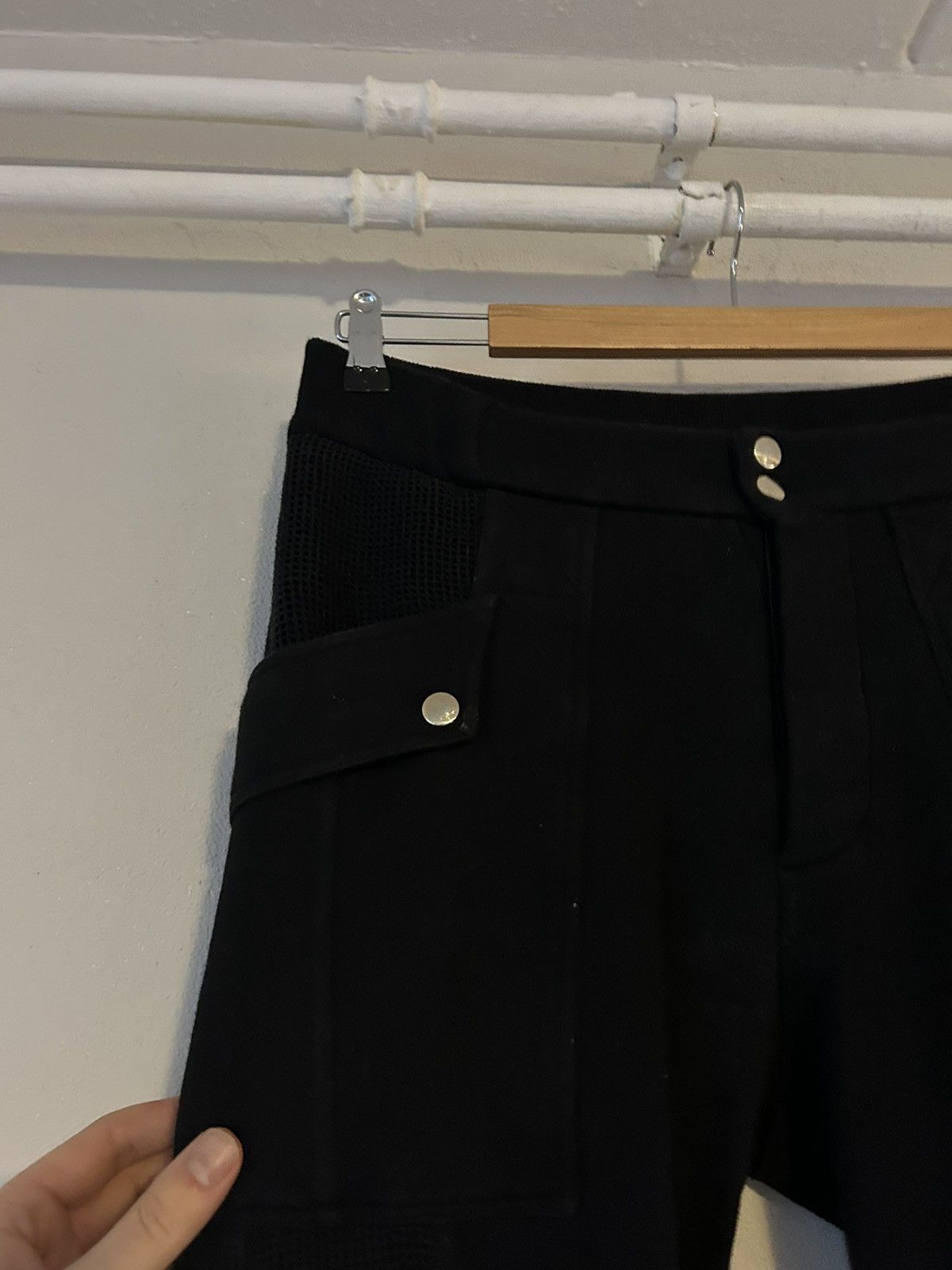Balmain Navy Biker Sweat Pants Size US 32 / EU 48 - 9 Thumbnail