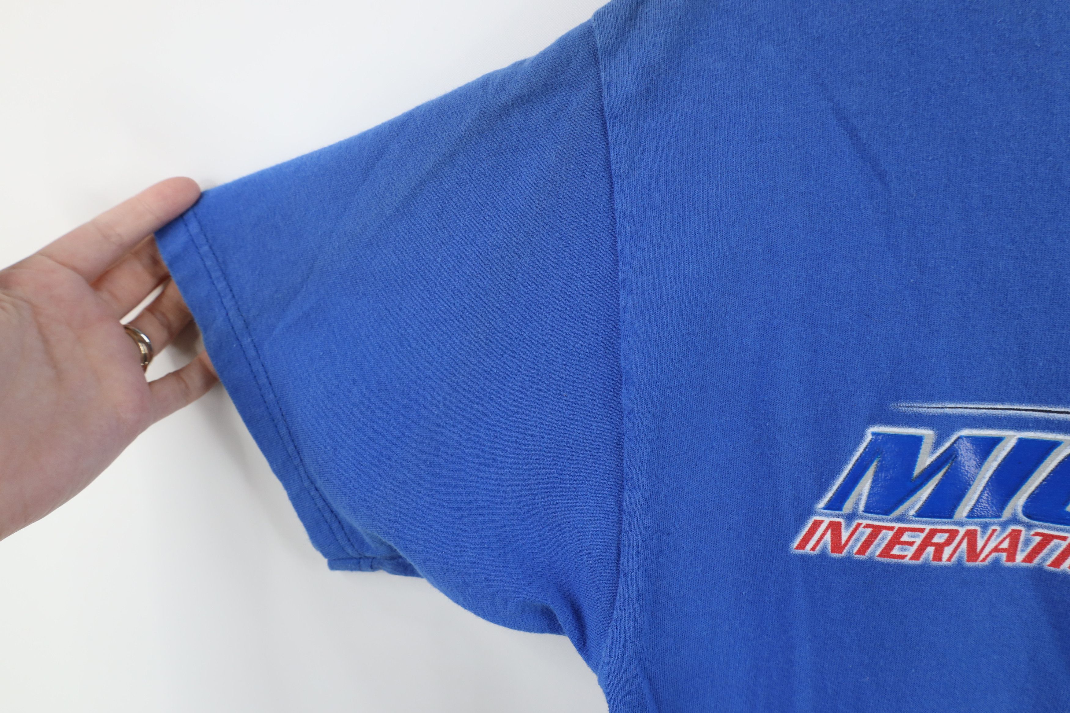 Vintage Vintage Y2K NASCAR Michigan International Speedway T-Shirt Size US M / EU 48-50 / 2 - 8 Thumbnail