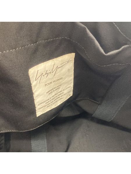 Yohji Yamamoto Pour Homme logo wool gaba tote bag Size ONE SIZE - 4 Thumbnail