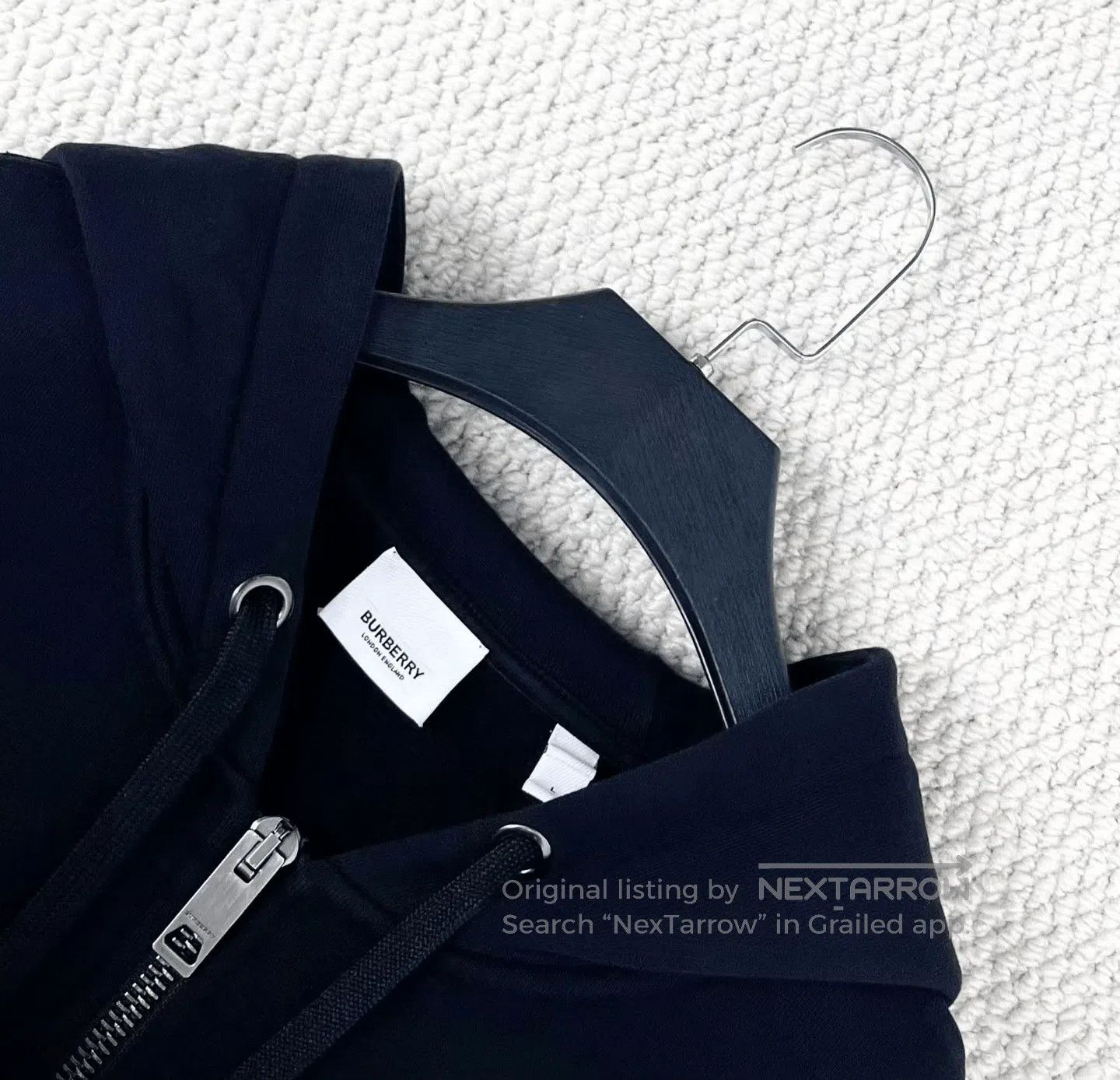 Burberry Burberry Black Gradient TB Logo Zip Hoodie. Size US L / EU 52-54 / 3 - 3 Thumbnail