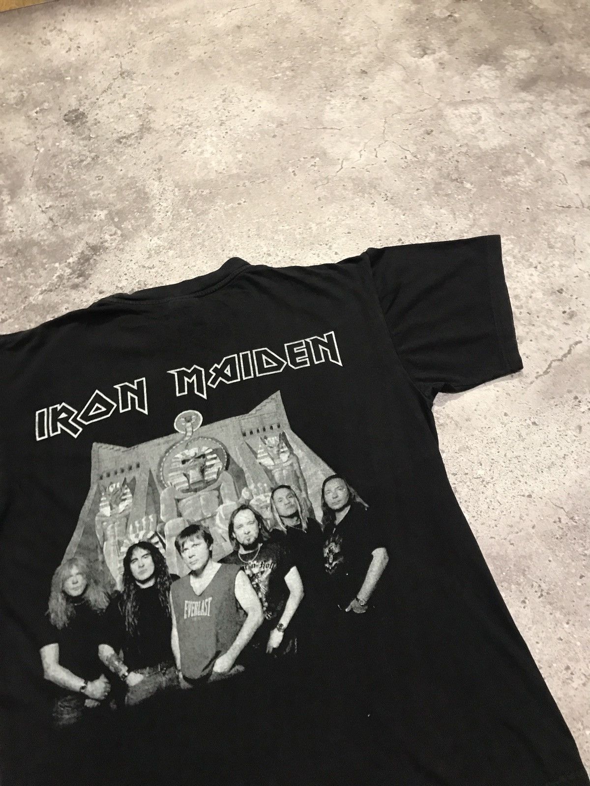 Band Tees Vintage T-Shirt Iron Maiden Big Print Black S Size US S / EU 44-46 / 1 - 2 Thumbnail