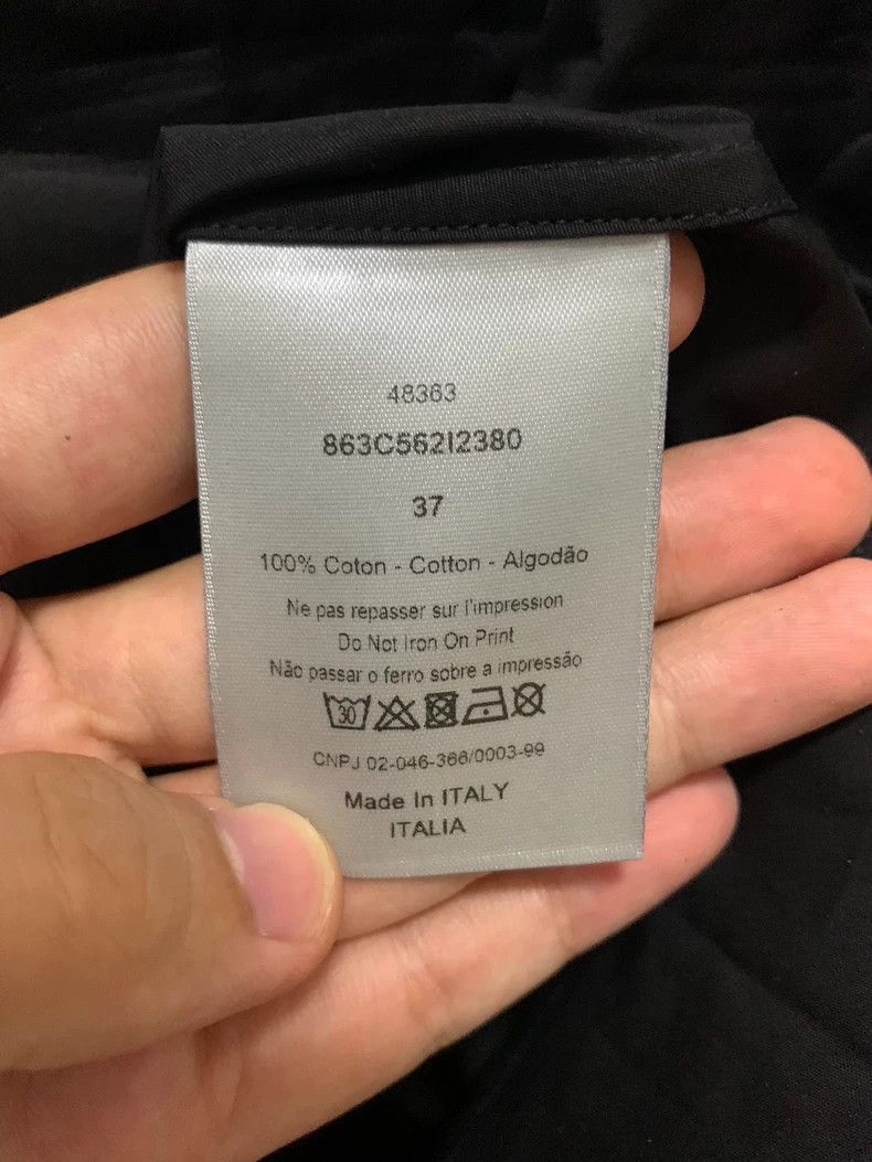 Dior Dior Homme 18ss black slogan shirt Size US S / EU 44-46 / 1 - 4 Thumbnail
