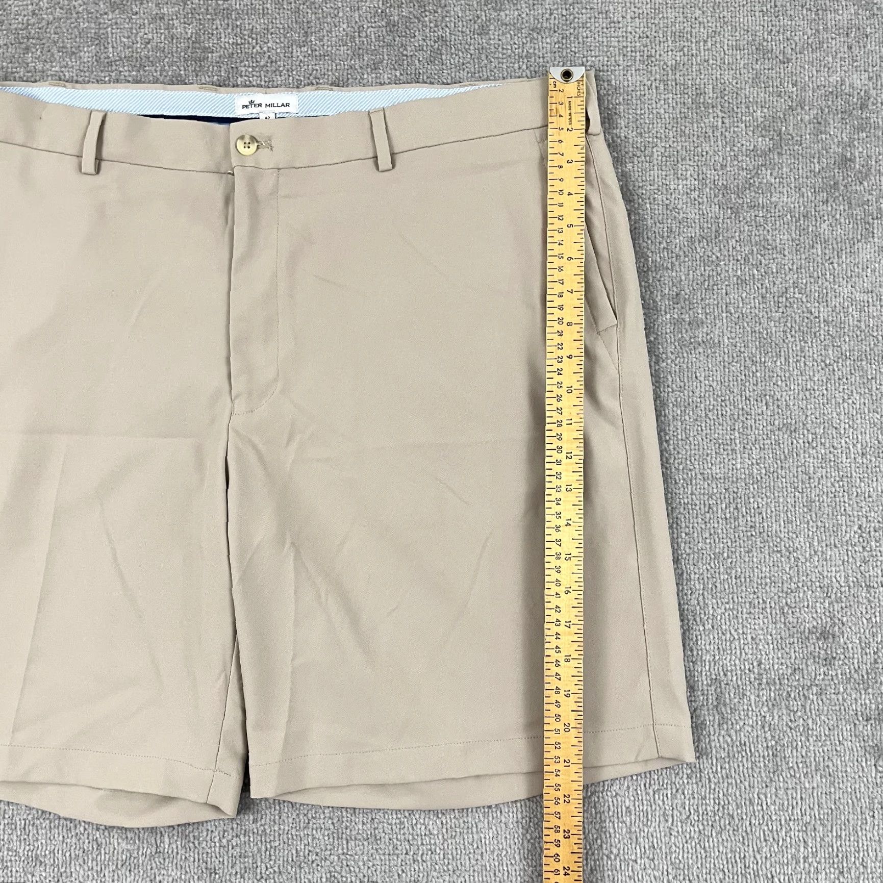 Peter Millar Peter Millar Salem Performance Chino Shorts Mens 42 9" Brown Golf Preppy Sport Size US 42 / EU 58 - 4 Thumbnail