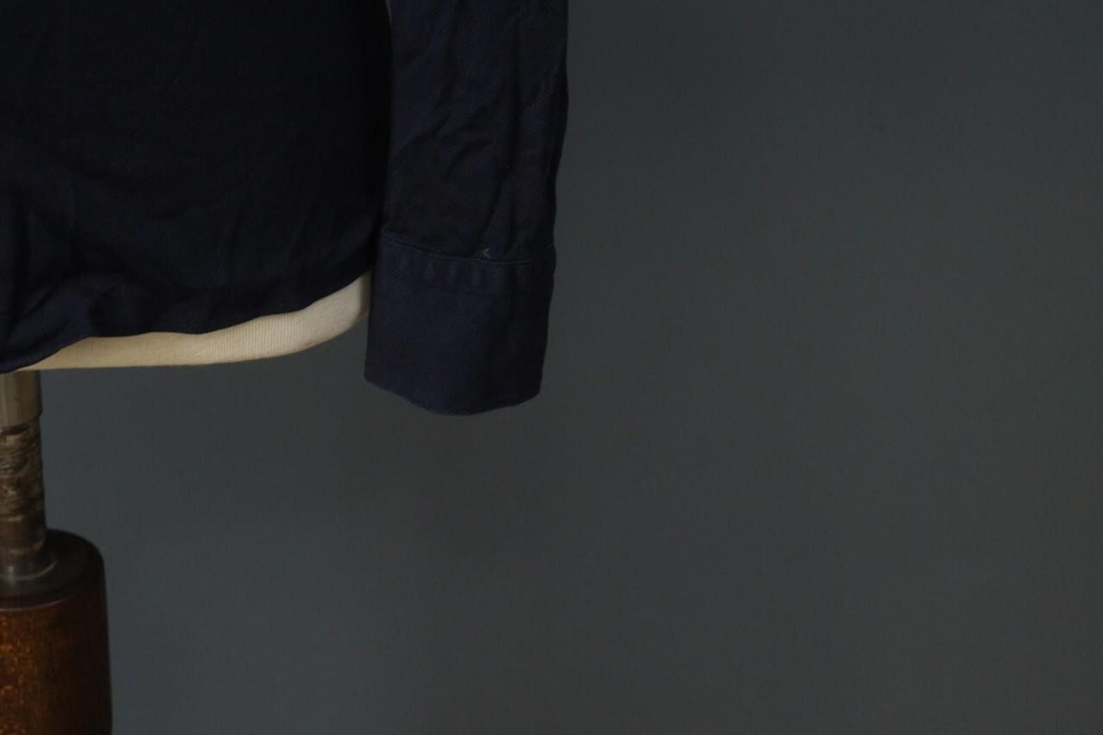 Eton Eton Navy 100% Cotton Slim Fit Button Down Shirt Size XS Size US XS / EU 42 / 0 - 4 Thumbnail