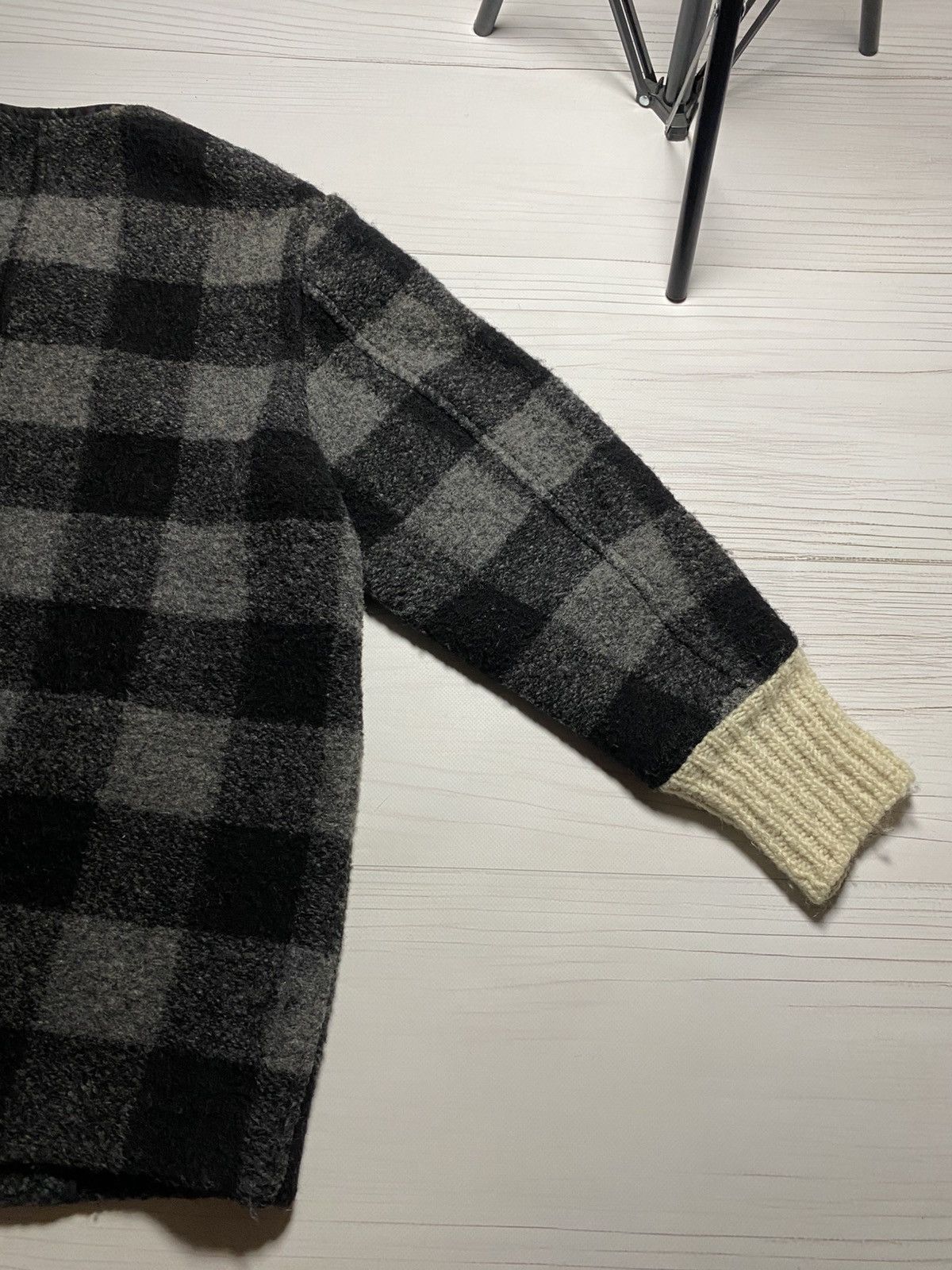 Isabel Marant Etoile Isabel Marant Etoile Plaid wool black/grey jacket Size US M / EU 48-50 / 2 - 16 Thumbnail