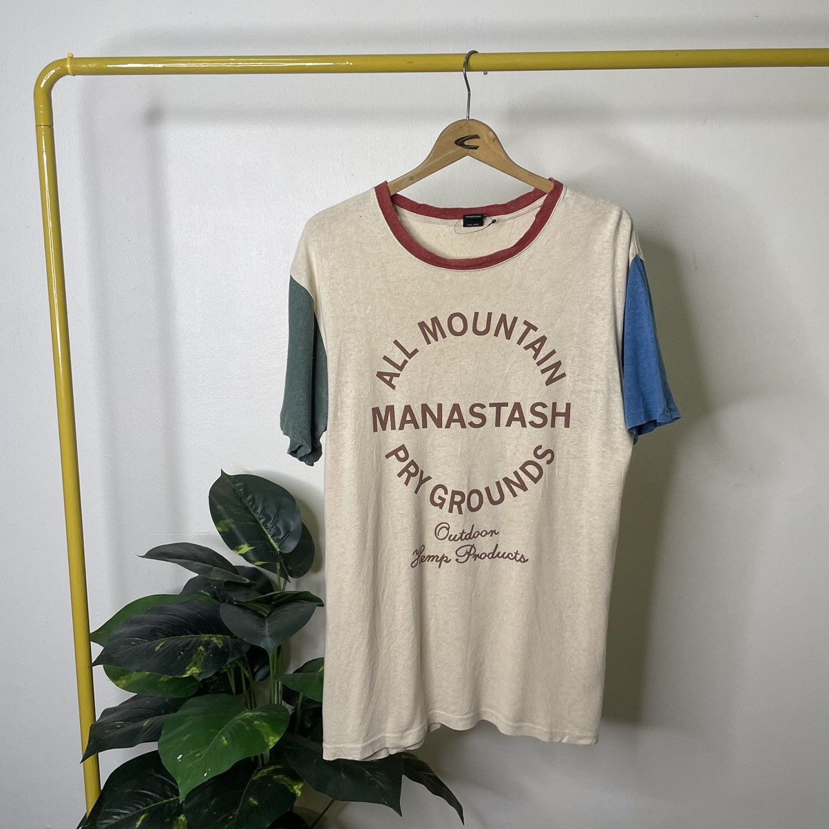 Manastash Y2K Manastash Outdoor Hemps Product T Shirt Size US L / EU 52-54 / 3 - 1 Thumbnail