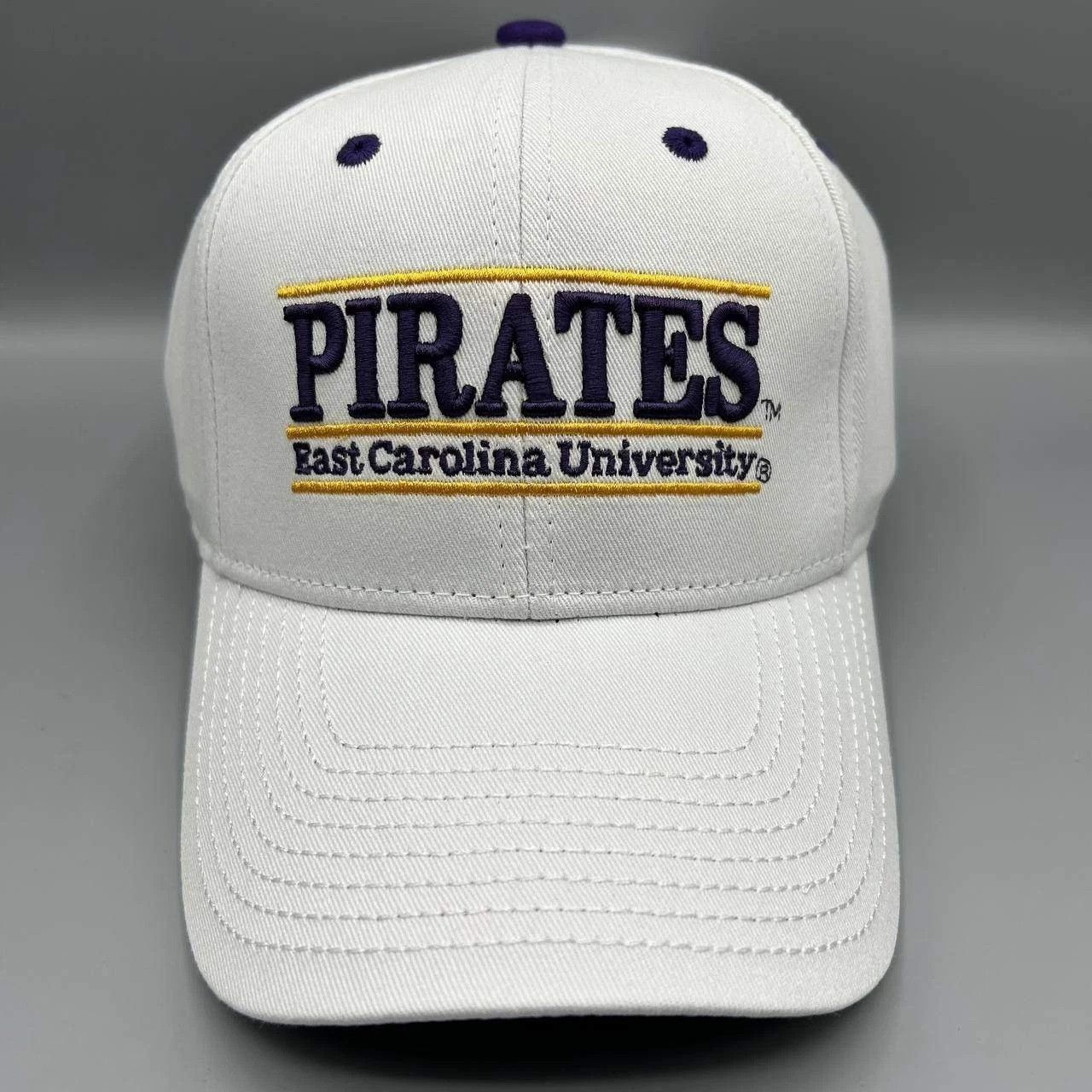 The Game Vintage East Carolina Pirates Hat NCAA Snap Back Cap Cotton Size ONE SIZE - 1 Thumbnail