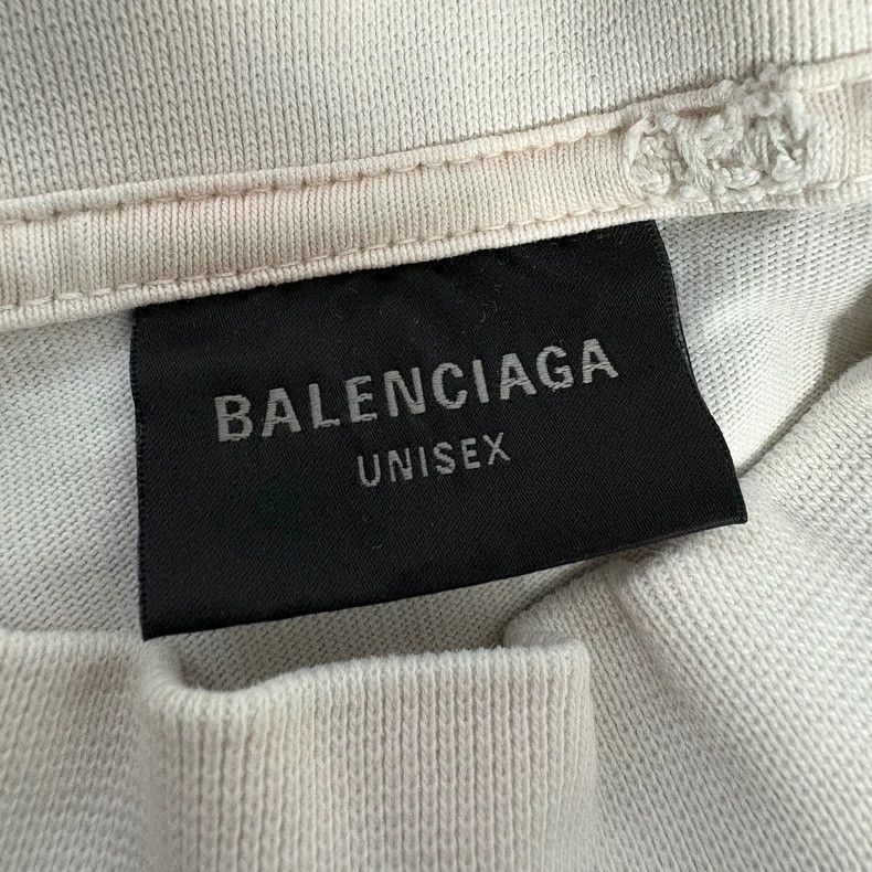 Balenciaga Balenciaga Logo Letter Pattern Printed Round Neck Short-Sl Size US XS / EU 42 / 0 - 3 Thumbnail