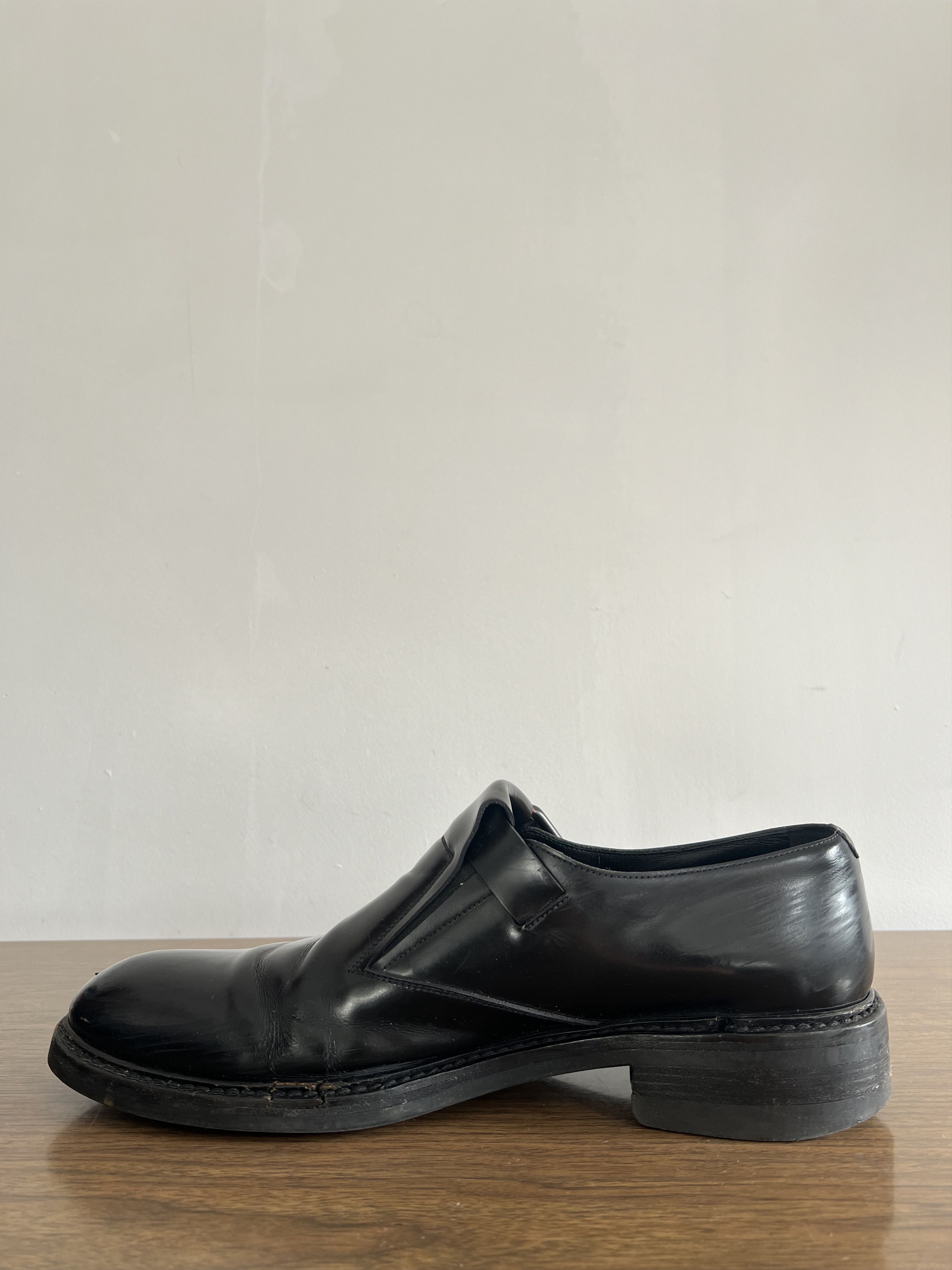 Jil Sander Jil Sander FW16 monk strap leather shoes Size US 11.5 / EU 44-45 - 6 Thumbnail