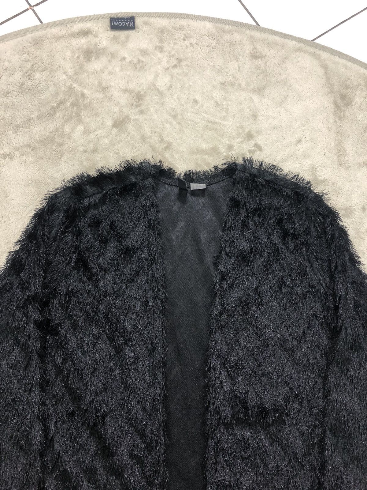 14th Addiction × If Six Was Nine × Le Grande Bleu (L.G.B.) Vintage Divided Mohair Jacket Size S / US 4 / IT 40 - 3 Thumbnail