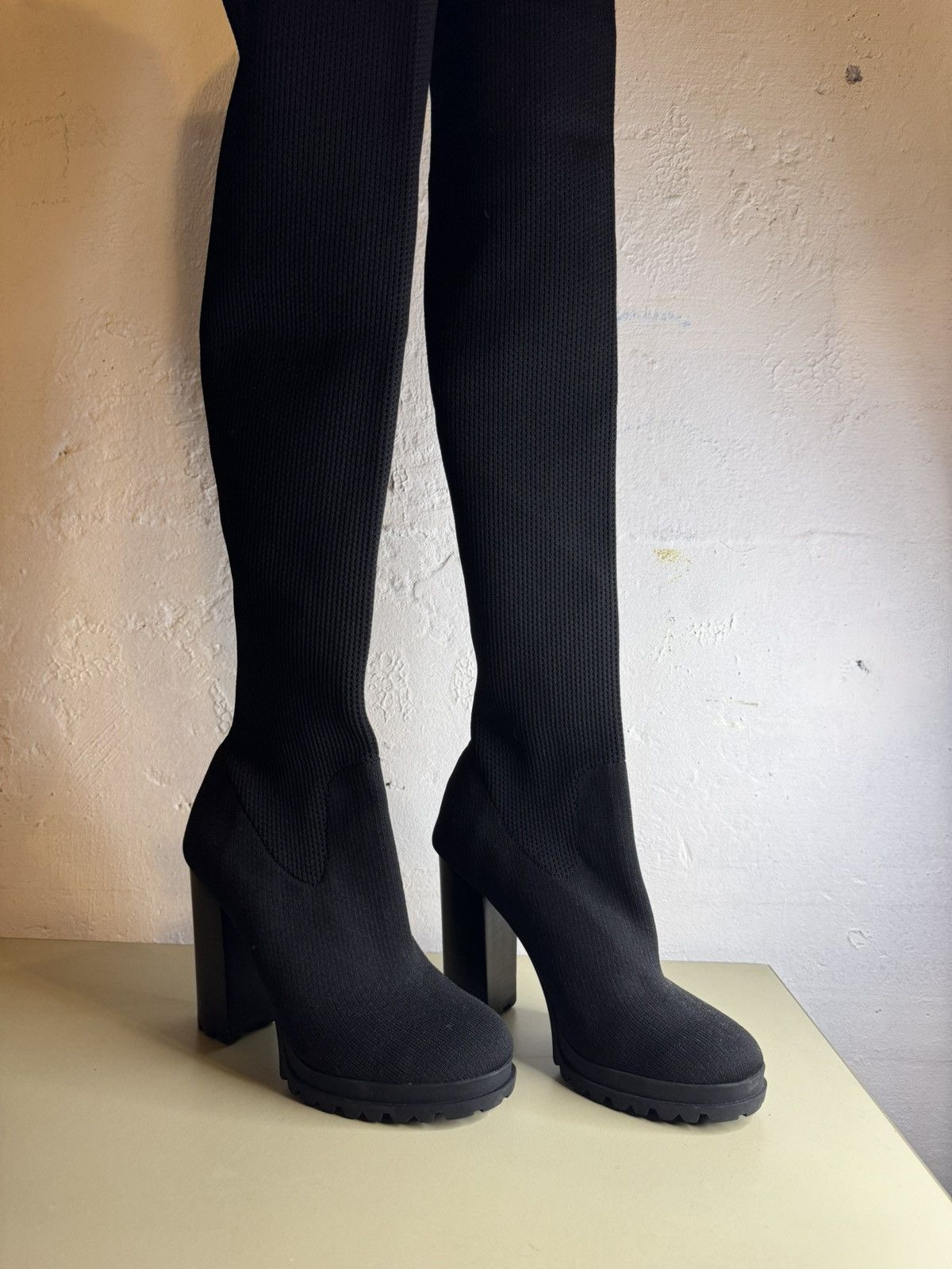 Aldo Also Overknees Black Size US 5 / IT 35 - 2 Thumbnail
