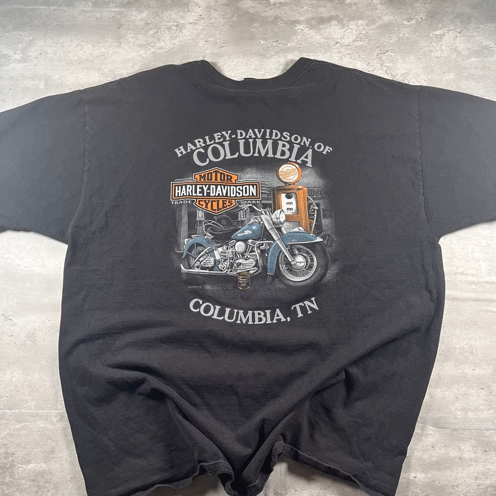 Harley Davidson Bulldog Harley Davidson t shirt Size US XL / EU 56 / 4 - 3 Thumbnail