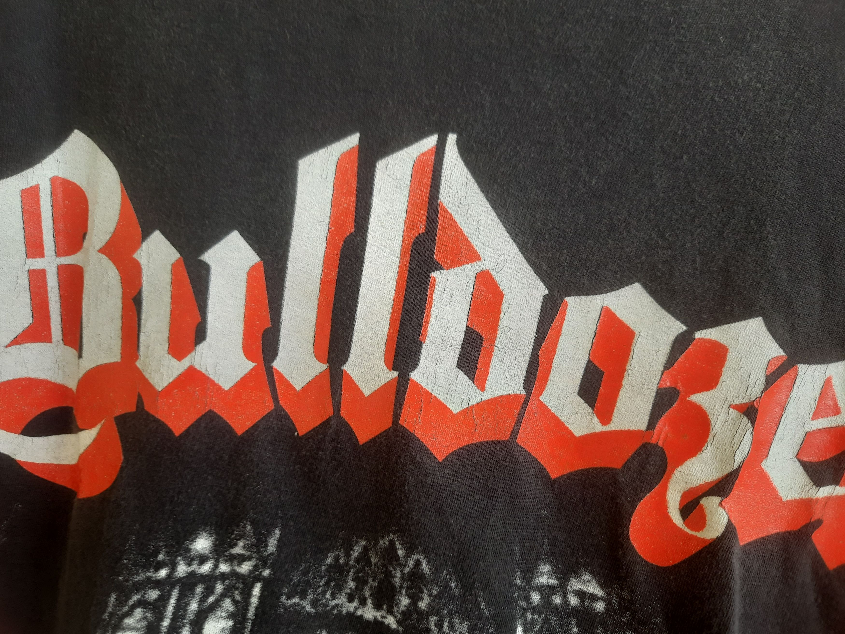 Band Tees Vintage BULLDOZER NEURODELIRI Cover Album T-Shirts Size US M / EU 48-50 / 2 - 5 Thumbnail