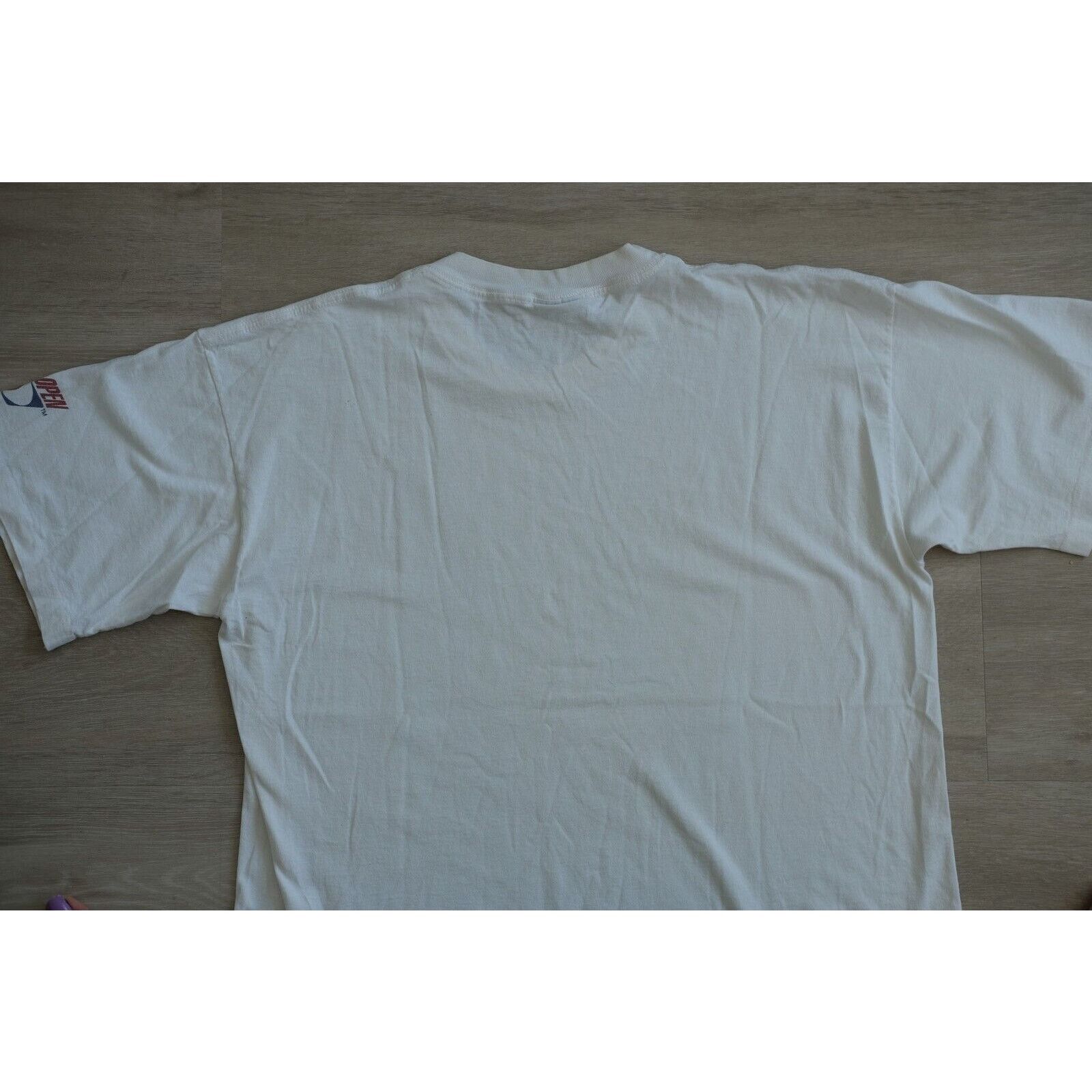 Other Vintage 1995 US Open SIGNAL Mega Cottons Tee Size L White Size US XL / EU 56 / 4 - 8 Thumbnail