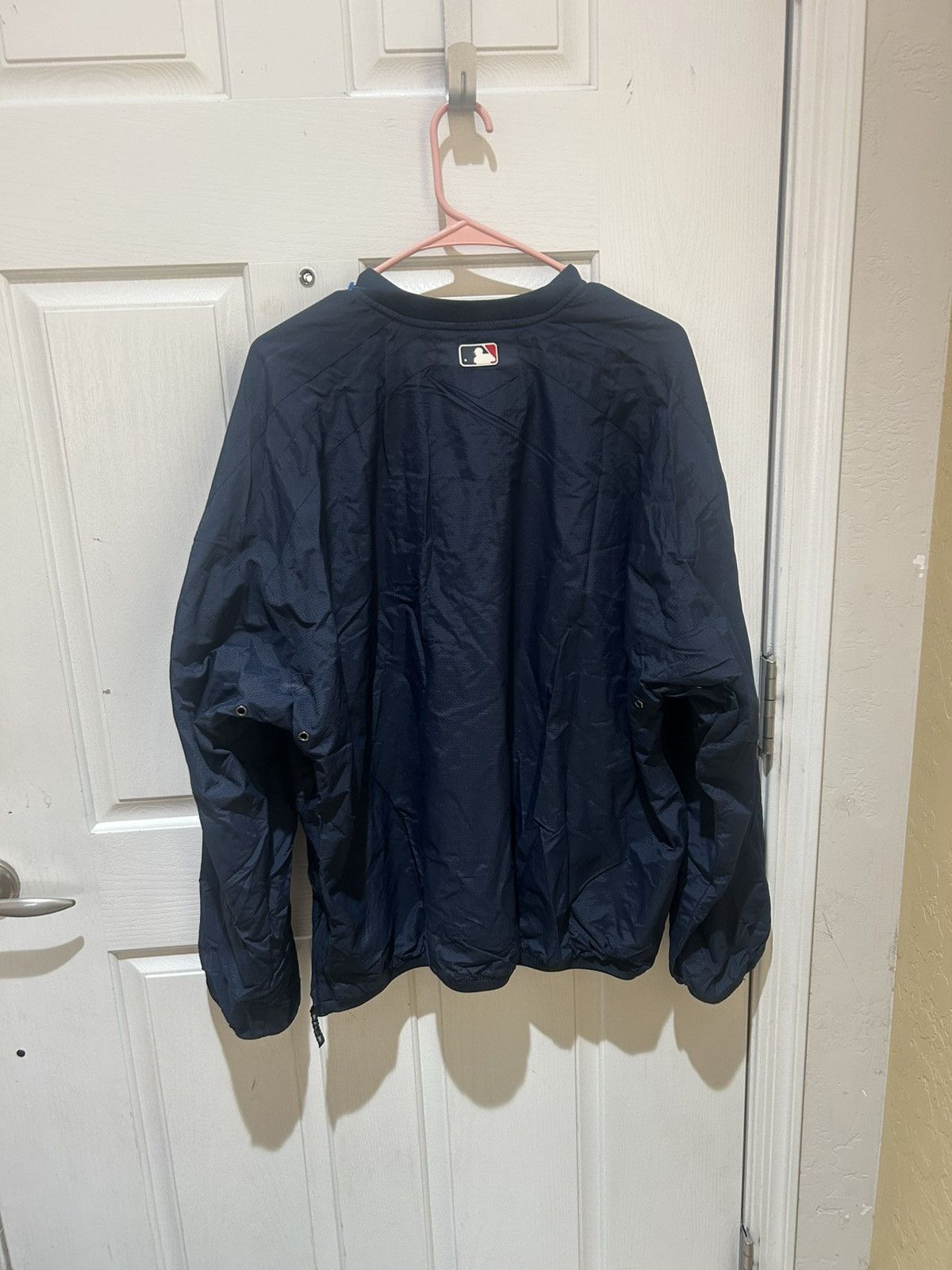 MLB × Majestic × Vintage Vintage New York Yankees Majestic Windbreaker Jacket Size L Size US L / EU 52-54 / 3 - 3 Thumbnail