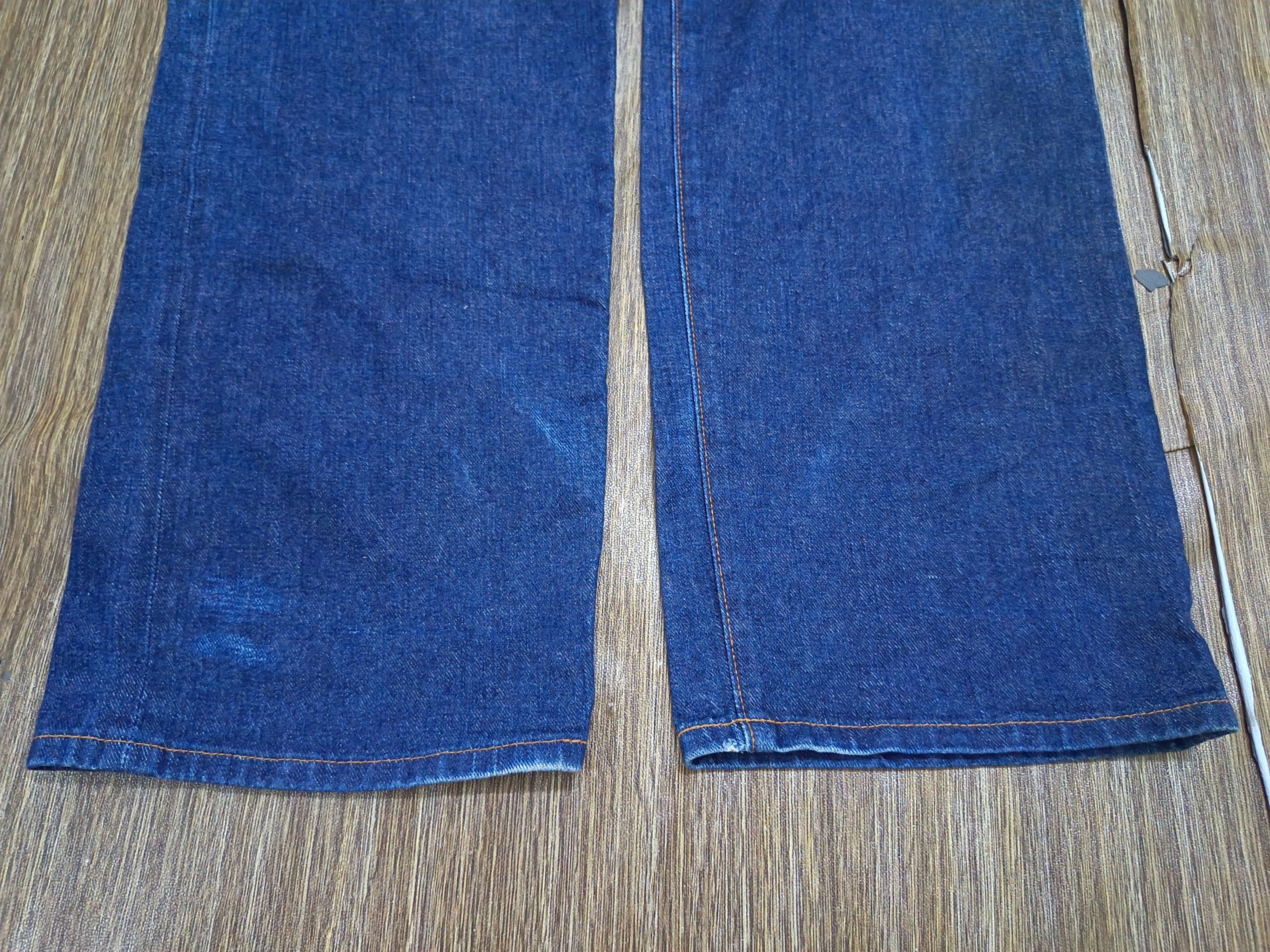 Japanese Brand Vintage maverick blue bell E1101 green selvedge buckle back Size US 30 / EU 46 - 15 Thumbnail