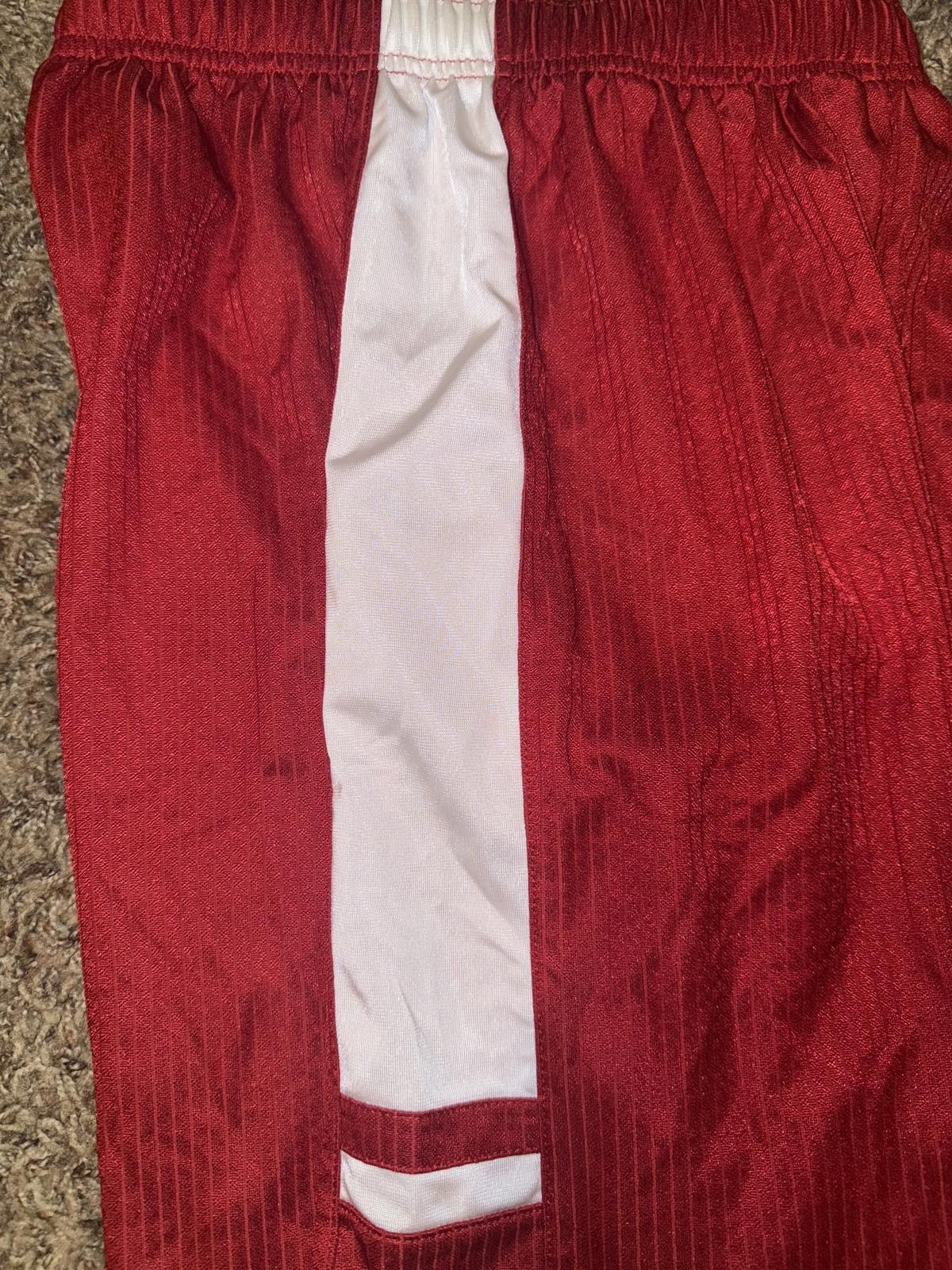 Nike Nike Big Kid's (Boy's) Basketball Training Workout Red Short Size US 26 / EU 42 - 6 Thumbnail