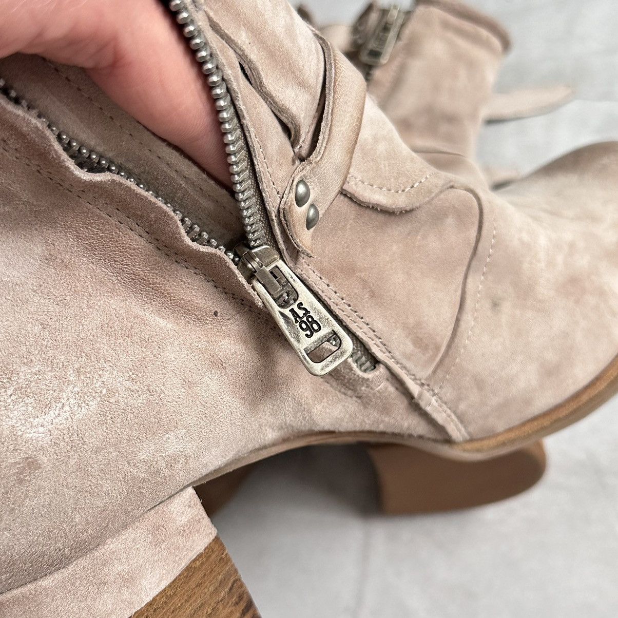Dirk Bikkembergs AS 98 Airstep Vintage Ankle Buckle Straps Boots Guidi Vibe Size US 11 / IT 41 - 9 Thumbnail