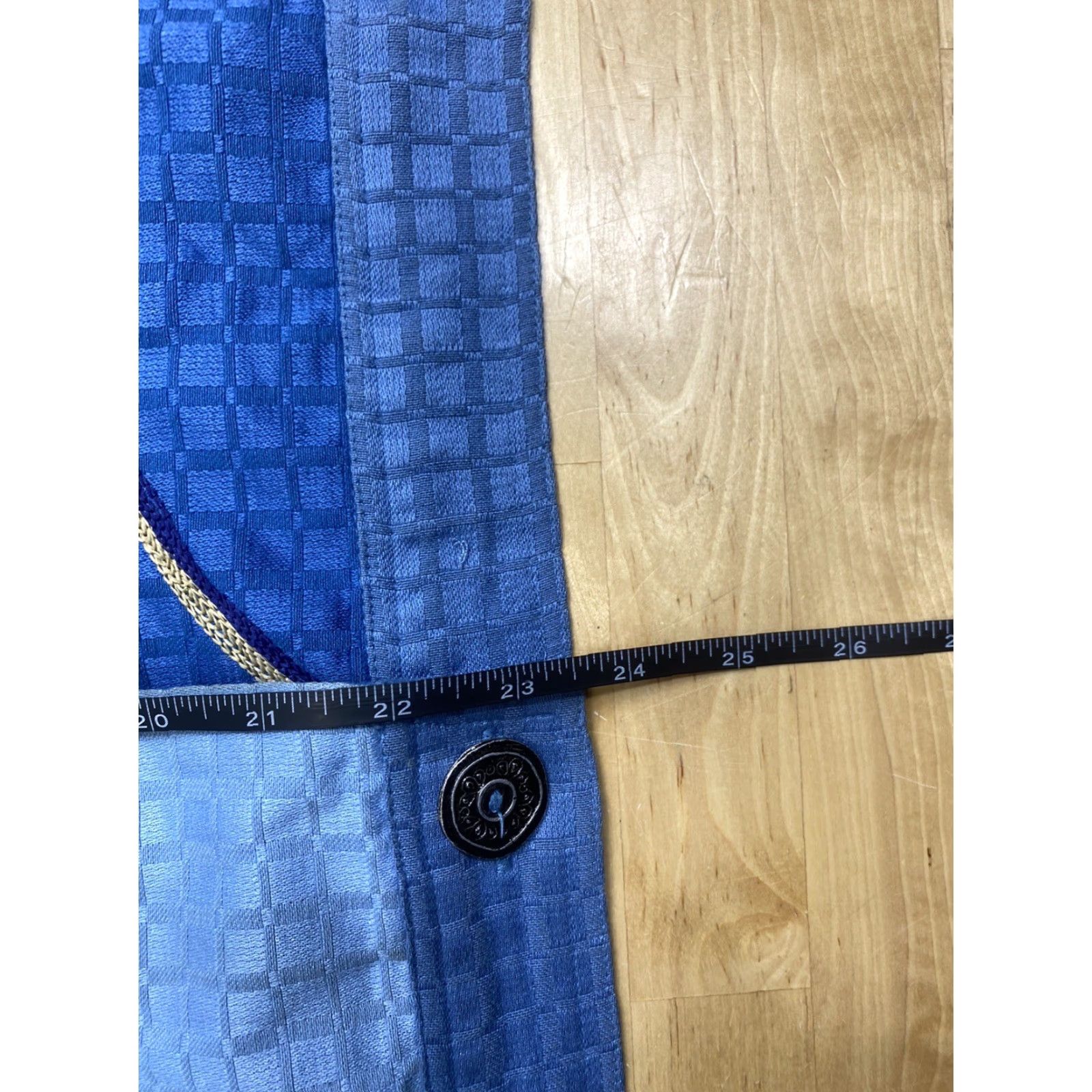 Vintage Indigo Moon Jacket Womens L Blue Floral Casual Button - 7505 Size L / US 10 / IT 46 - 4 Thumbnail