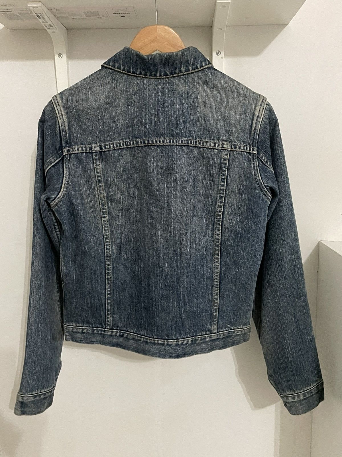 RRL Ralph Lauren × Ralph Lauren Ralph Lauren Type 2 Denim Jacket With Stripe Insulation Size M / US 6-8 / IT 42-44 - 2 Thumbnail