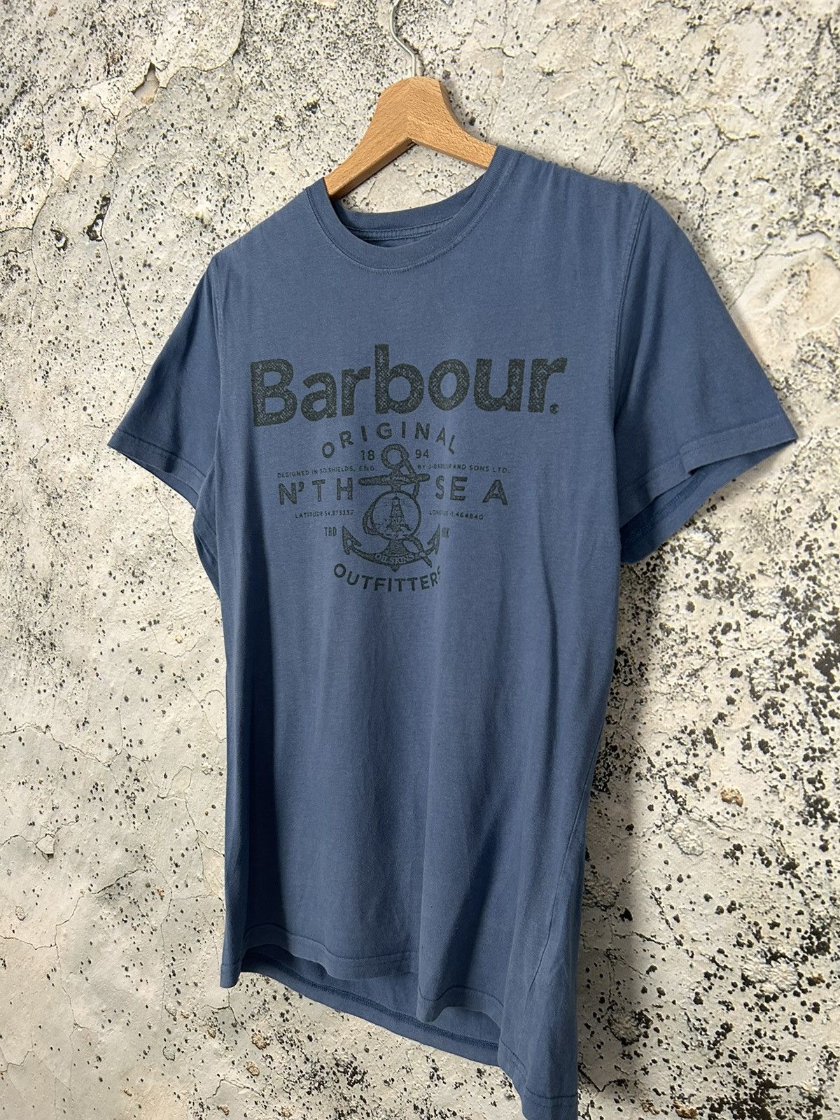 Barbour × Vintage Barbour Logo Graphic Tee Streetwear Gorpcore Vintage Size US S / EU 44-46 / 1 - 2 Thumbnail
