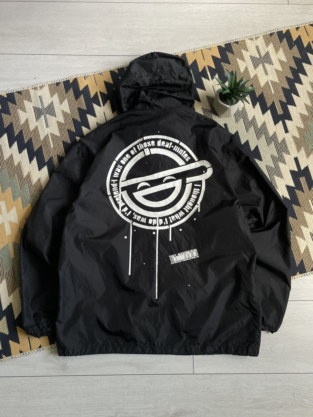 Anime Vintage Ghost In The Shell The Laughing Man Jacket Size US M / EU 48-50 / 2 - 1 Thumbnail